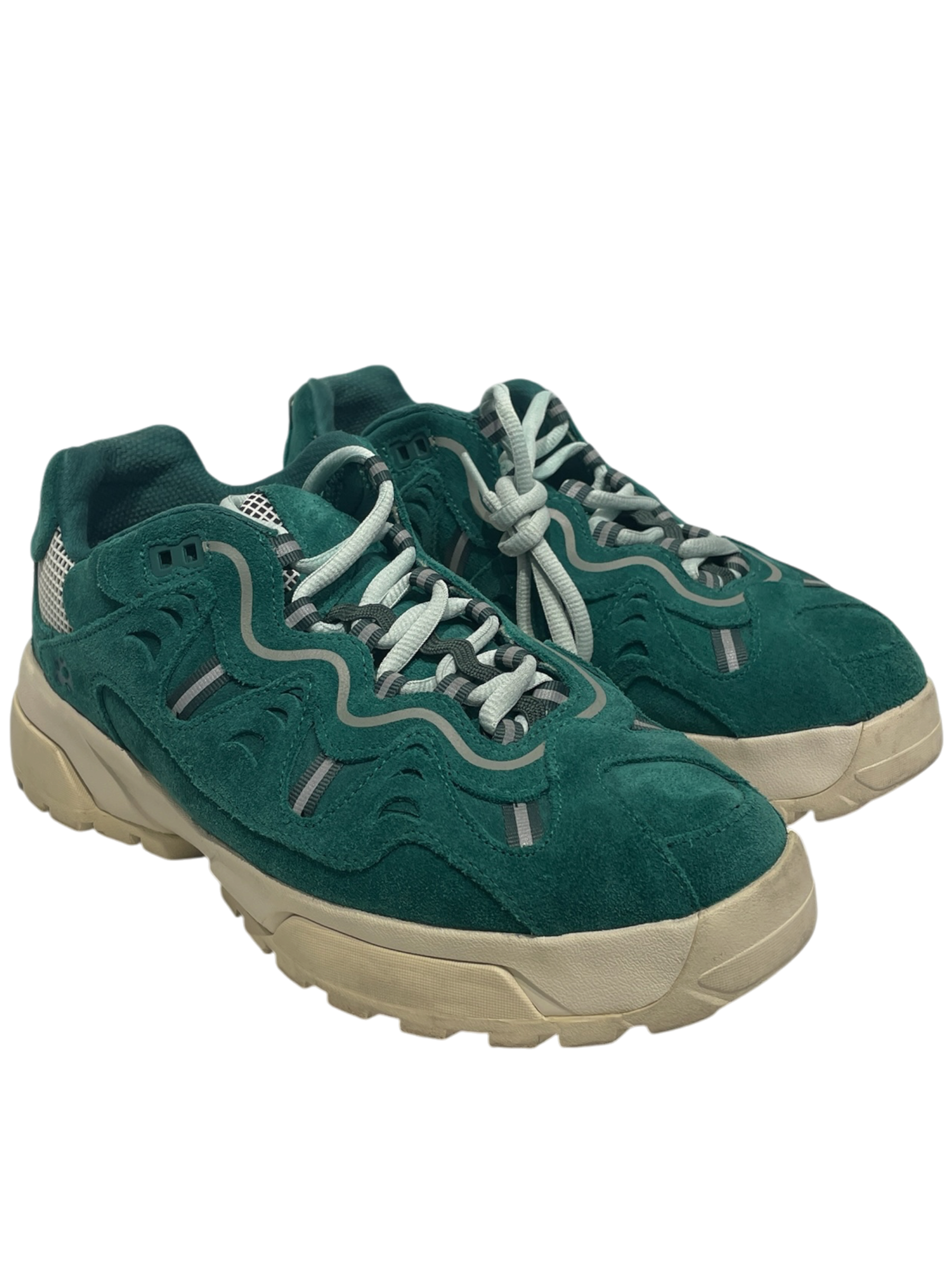 CONVERSE/Low-Sneakers/US 7/Suede/GRN/GIANNO view 1