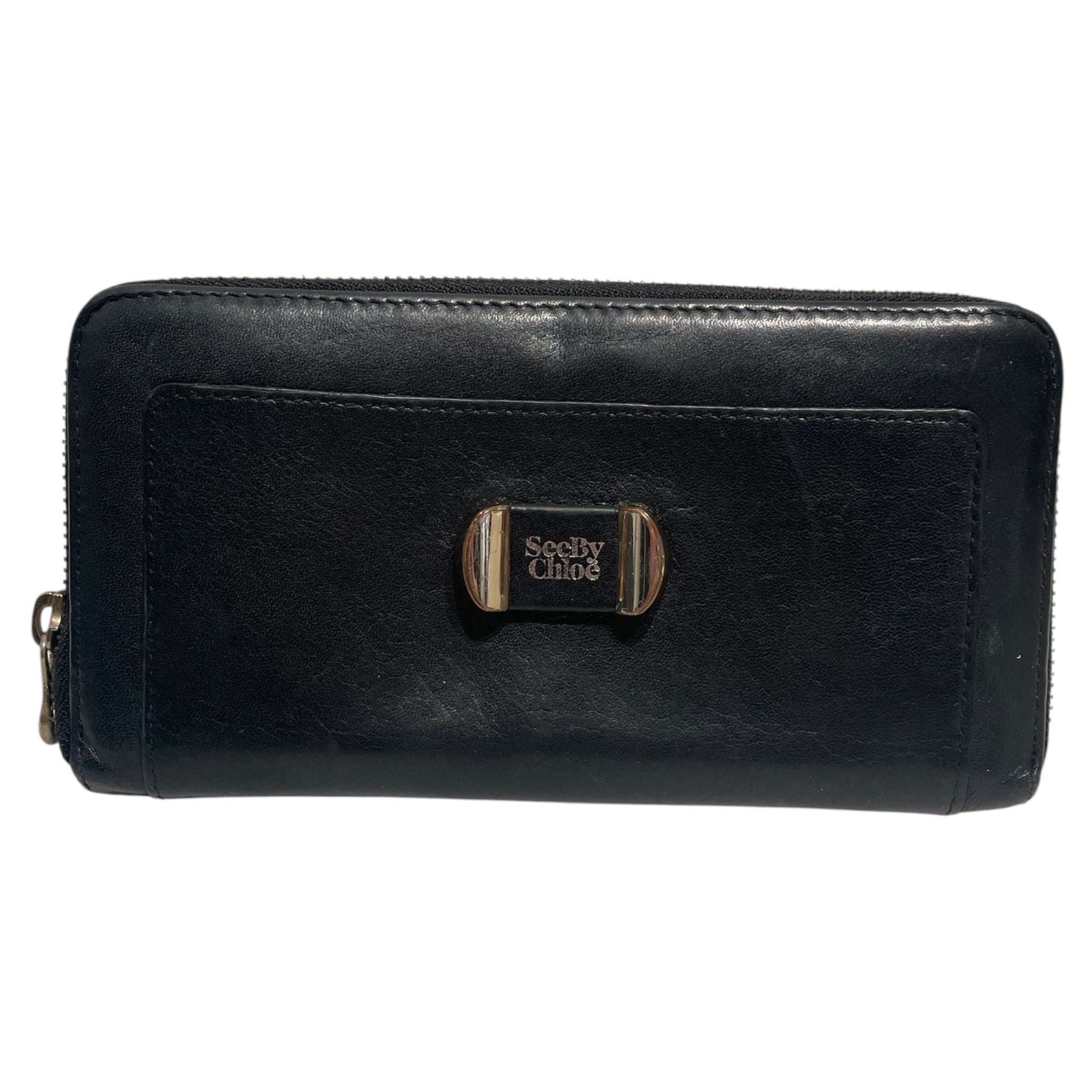 SEE BY CHLOE/Long Wallet/BLK/SEEBYCHLOE CLIP WALLET LONG view 1