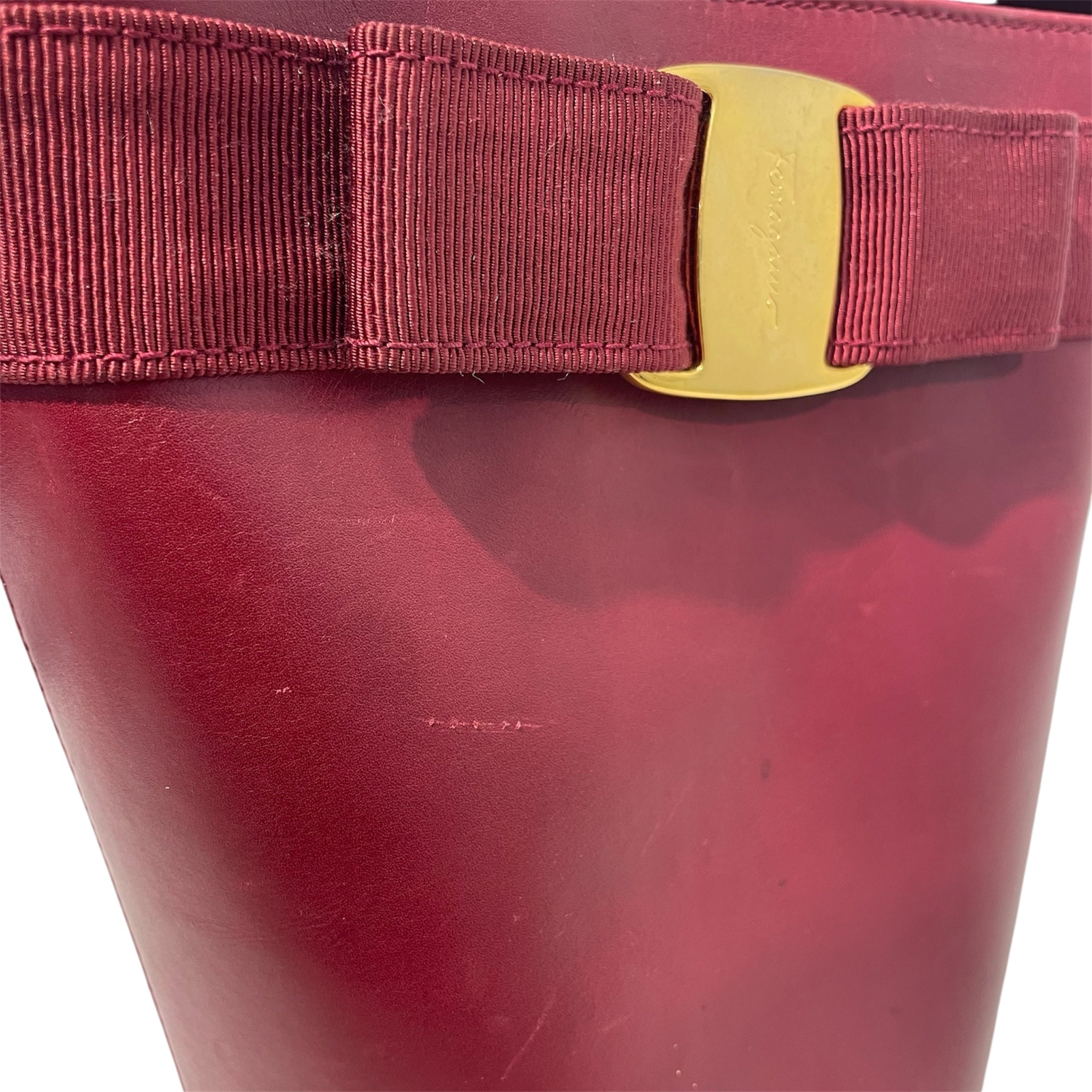 Salvatore Ferragamo/Basket Bag/Leather/BRD/ view 8