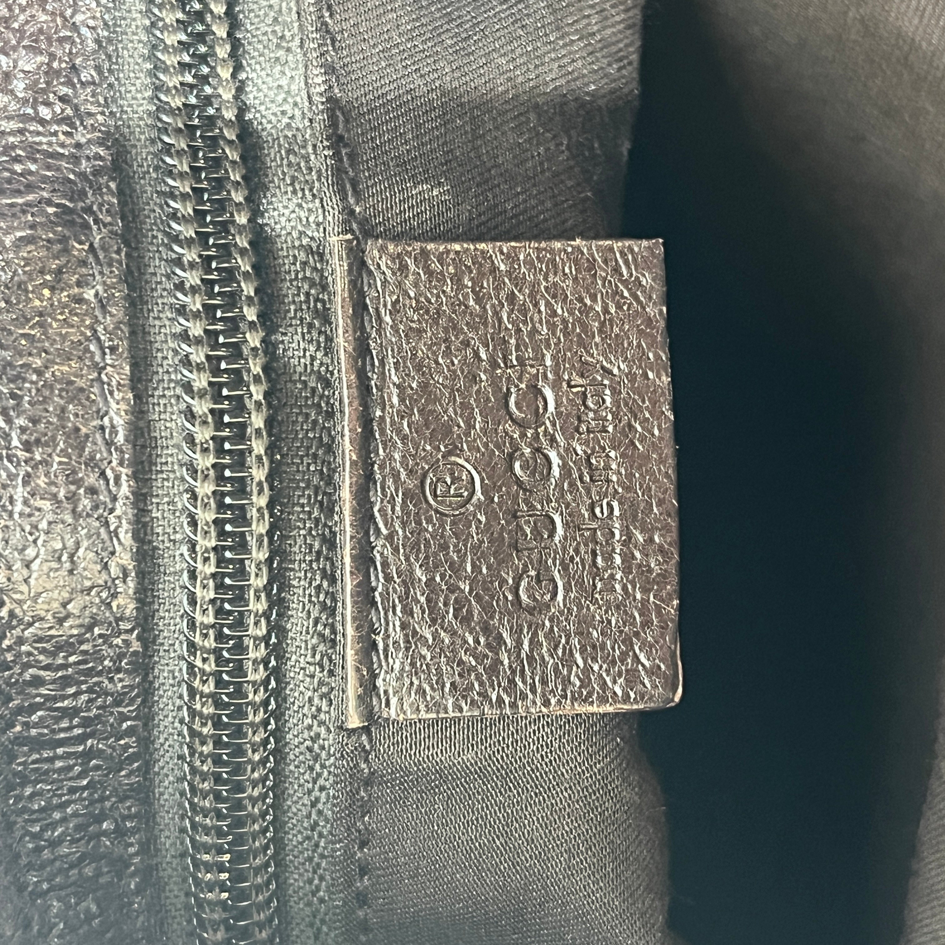 GUCCI/Cross Body Bag/Monogram/Cotton/BRW/VINTAGE CROSSBODY view 4