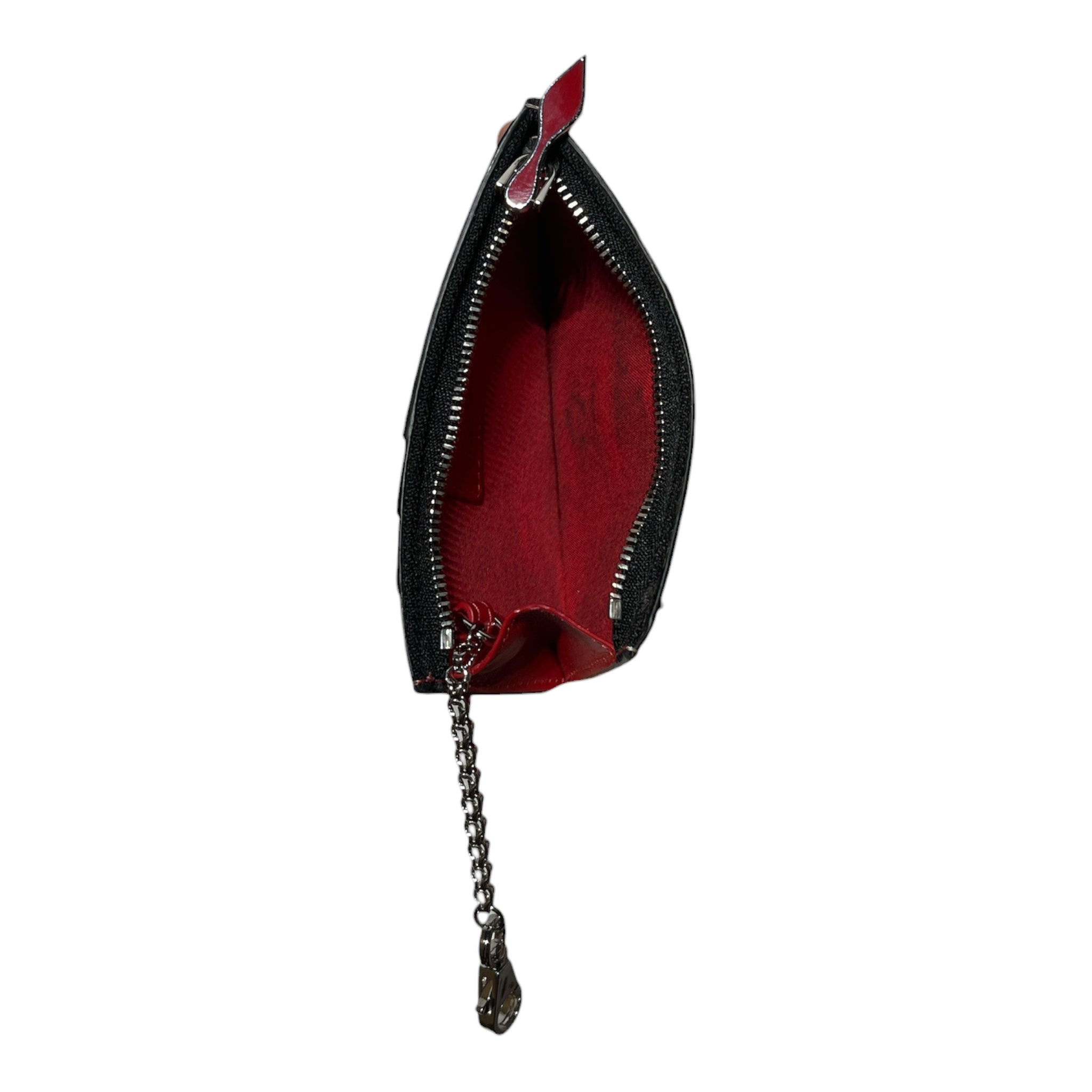 Christian Louboutin/Wallet/Leather/WHT/M's/CHAIN WALLET STUDDED view 3