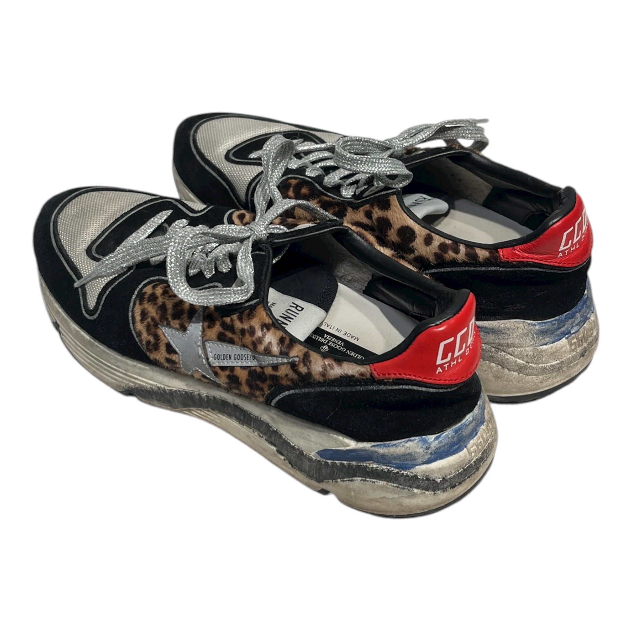GOLDEN GOOSE/Low-Sneakers/EU 39/Leopard/MLT/Running view 2