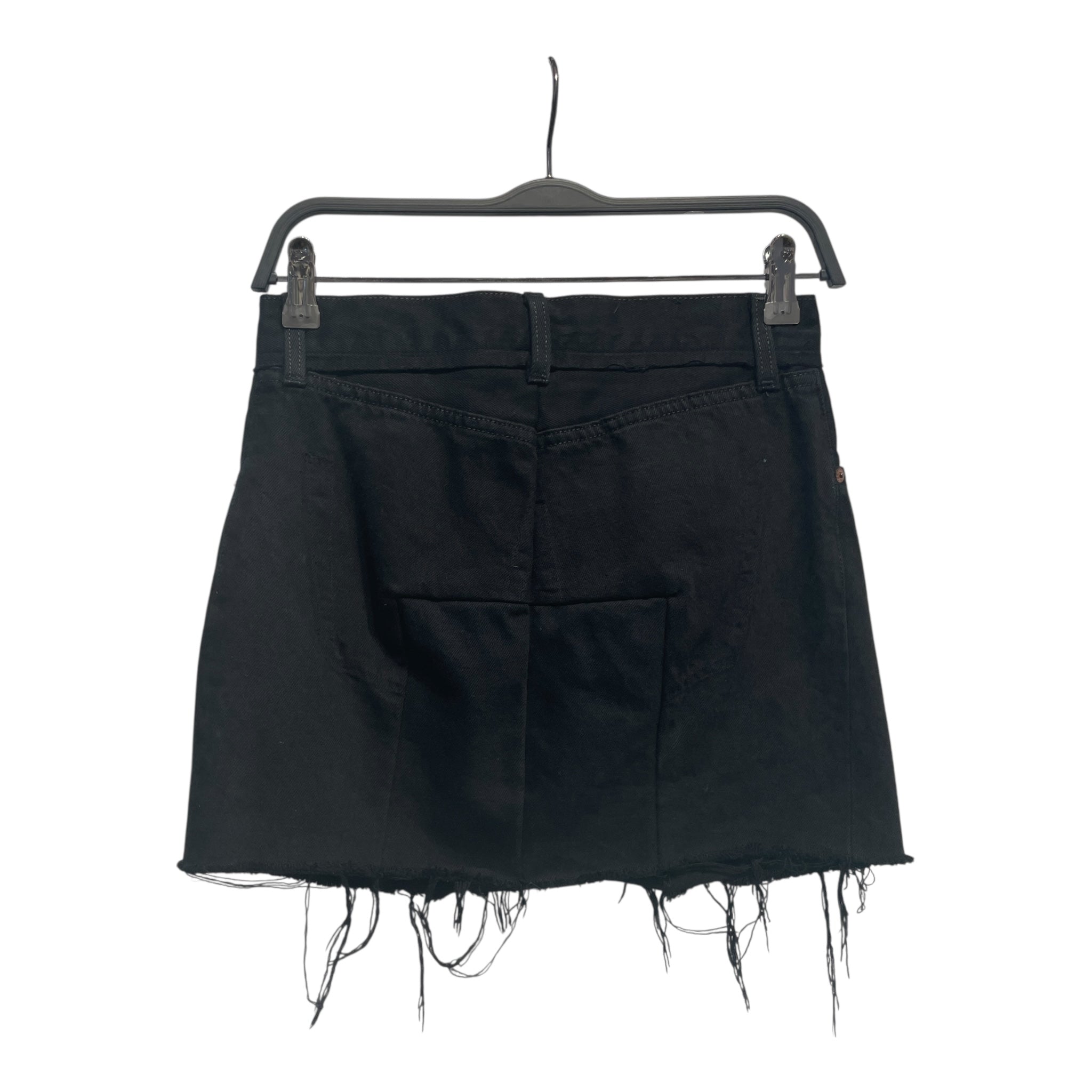 VETEMENTS/Skirt/S/Denim/BLK/levis mini shirt view 2