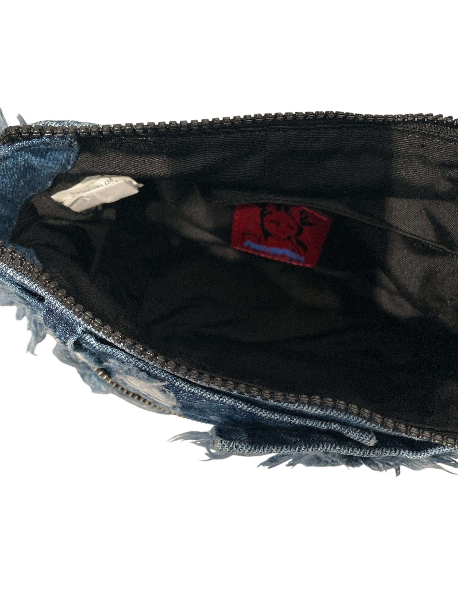 Heaven By Marc Jacobs/Hand Bag/OS/Denim/BLU/DISTRESSED DENIM HANDBAG view 4