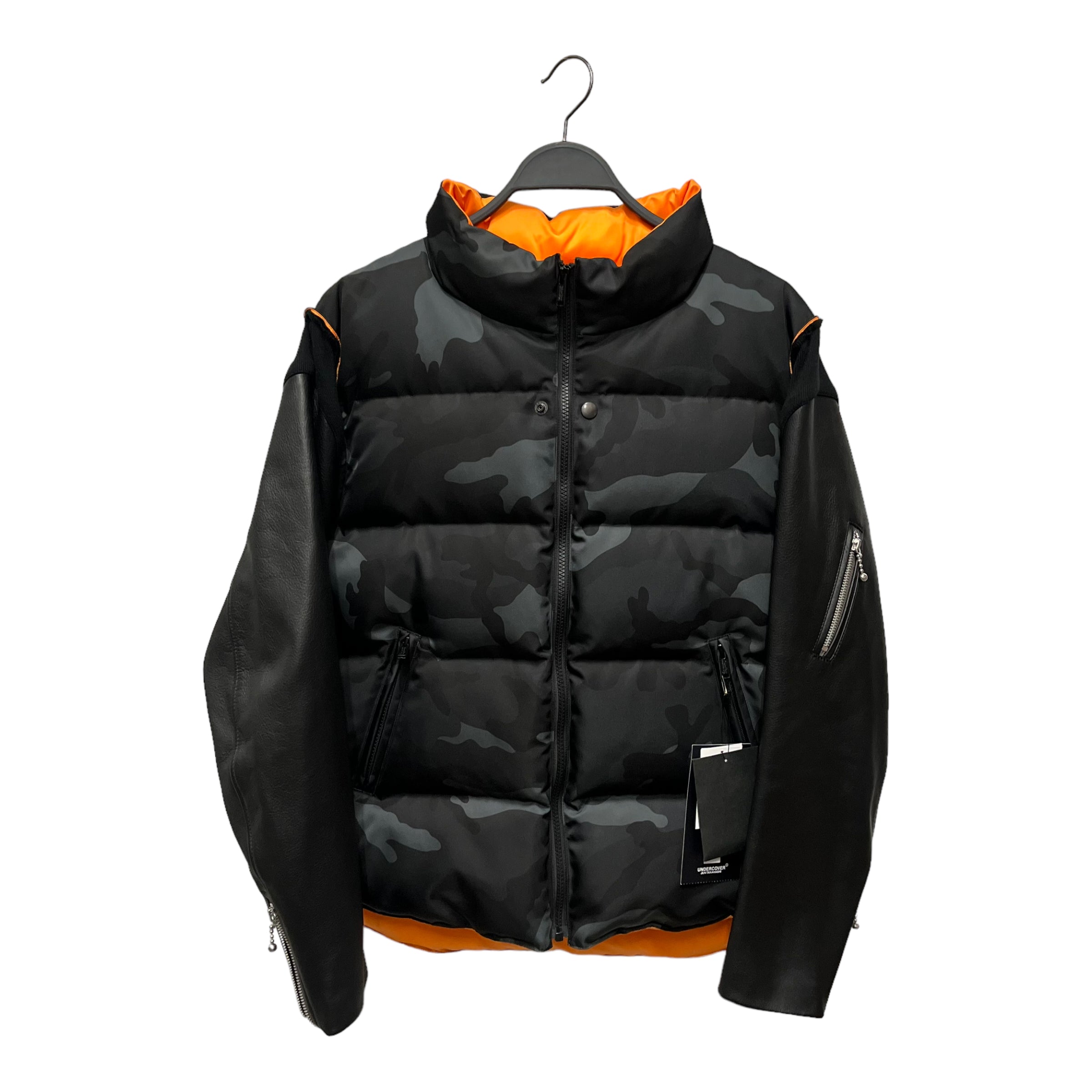UNDERCOVER/Puffer Jkt/L/Black/Nylon/Camouflage/UC1A9201/UC1A9201 view 1