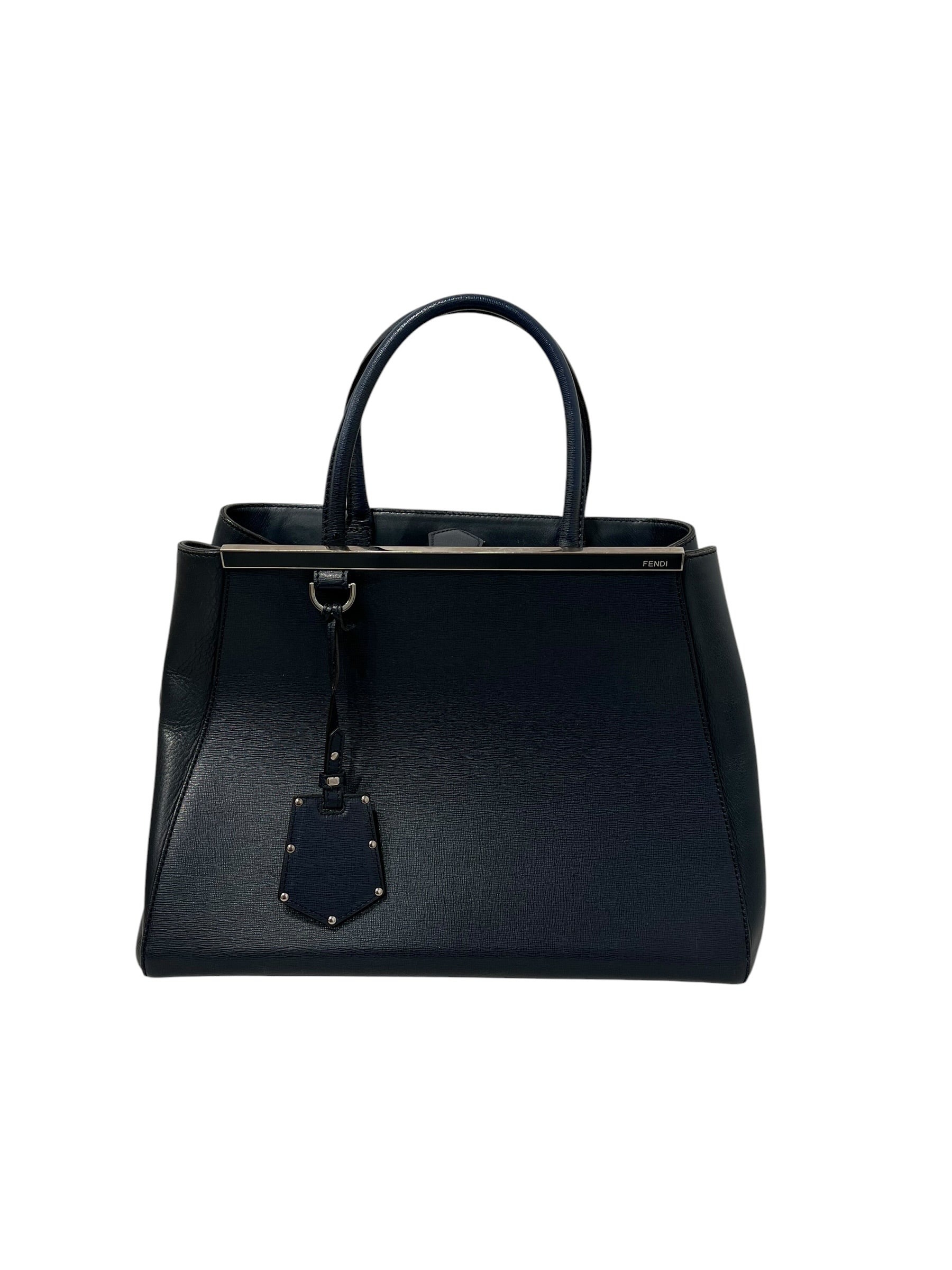 FENDI/Bag/Leather/NVY/MMT 2JOUR SAFFIANO view 2