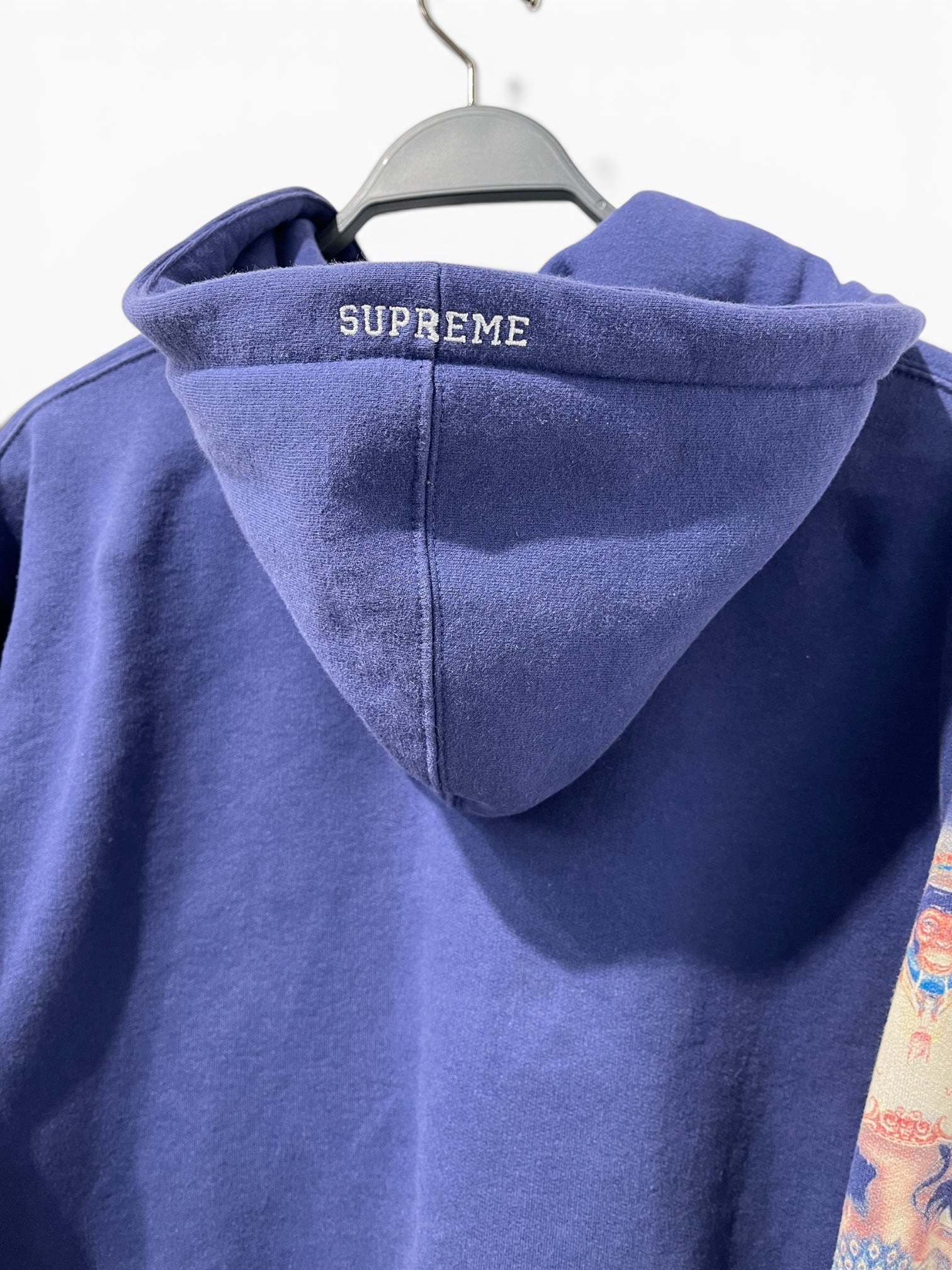 MICHAEL JACKSON/Supreme/Zip Up Hoodie/M/Cotton/NVY/COLLAB ZIP HOODIE view 7