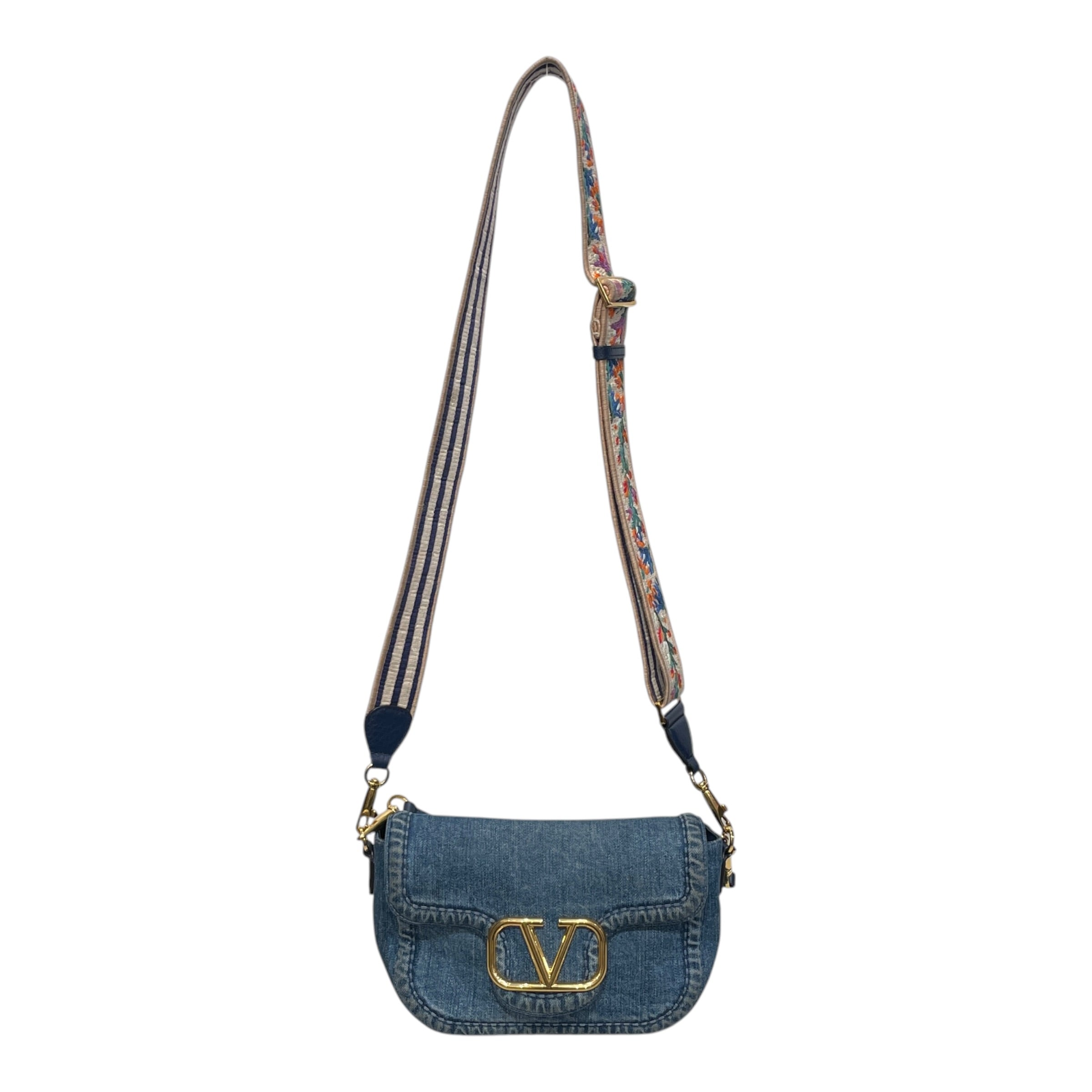 VALENTINO/Bag/Denim/IDG/PAISLEY PRINT SHOULDER STRAP view 1