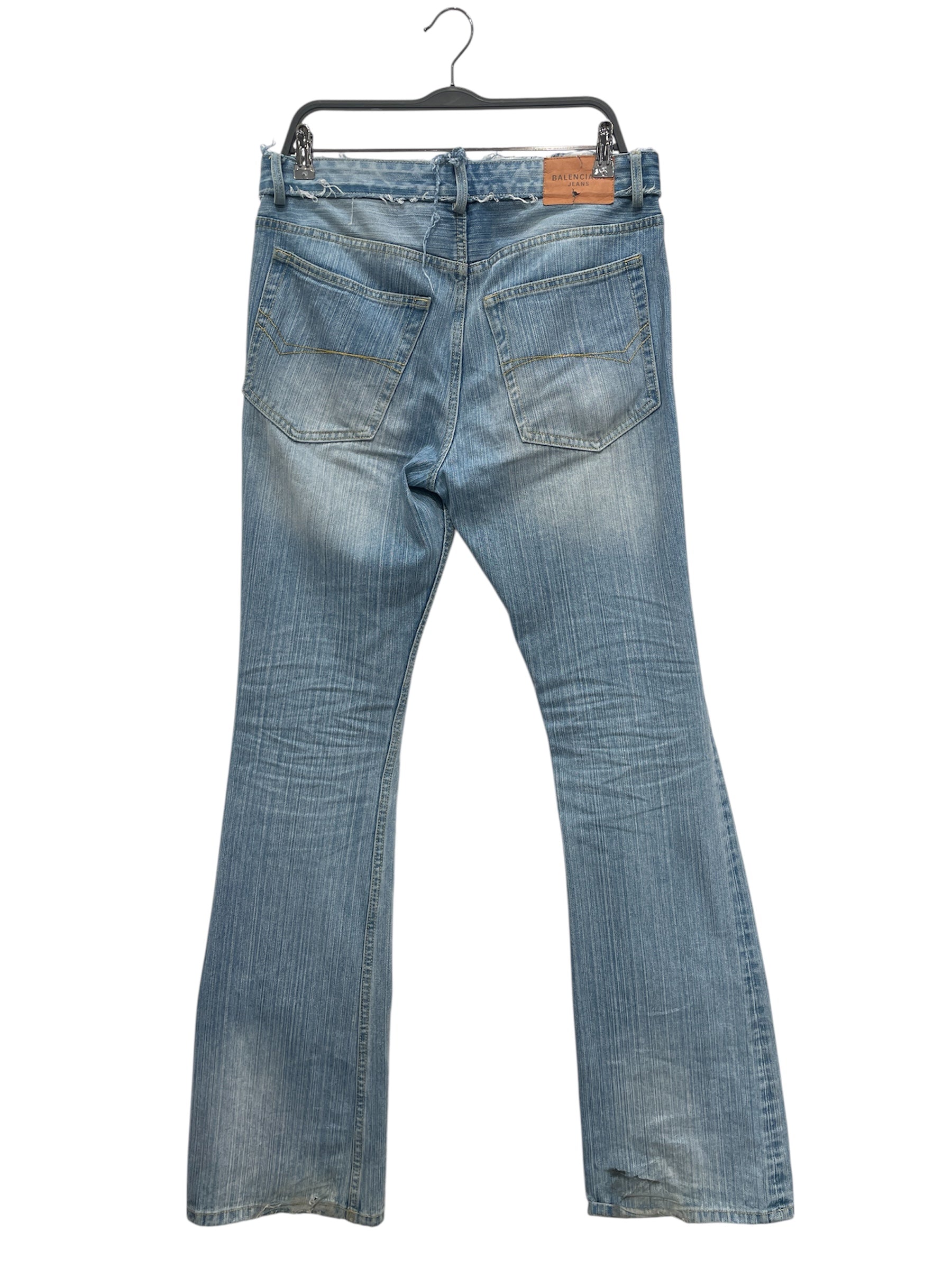 BALENCIAGA/Bootcut Pants/M/Denim/BLU/JP57202401985 view 2