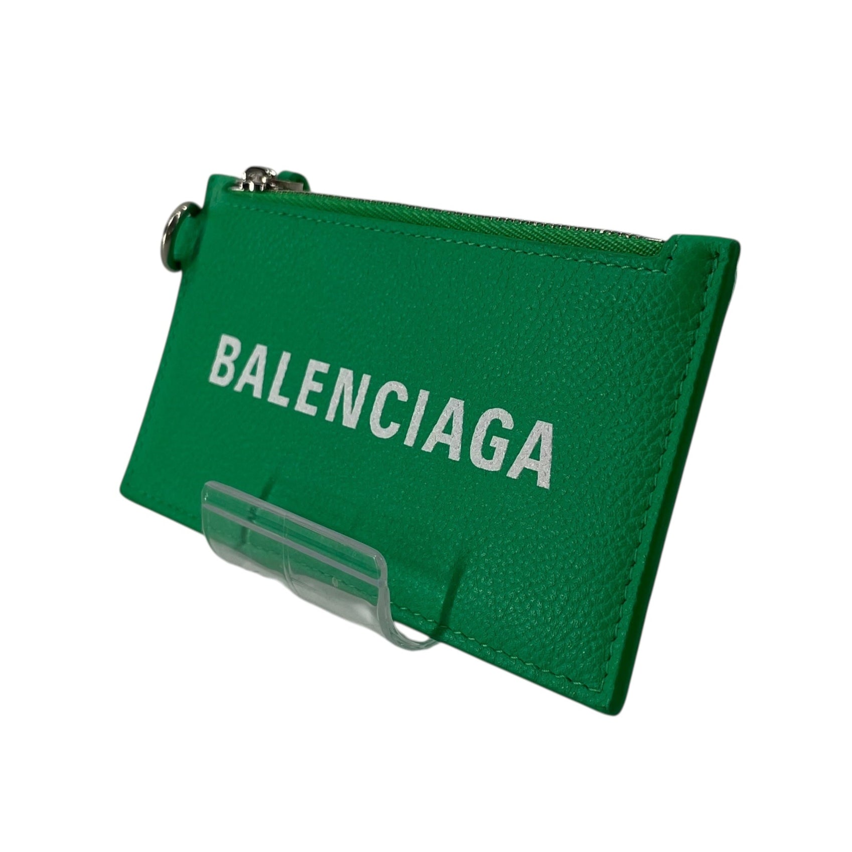 BALENCIAGA/Wallet/Leather/GRN/LOGO CARDHOLDER view 1