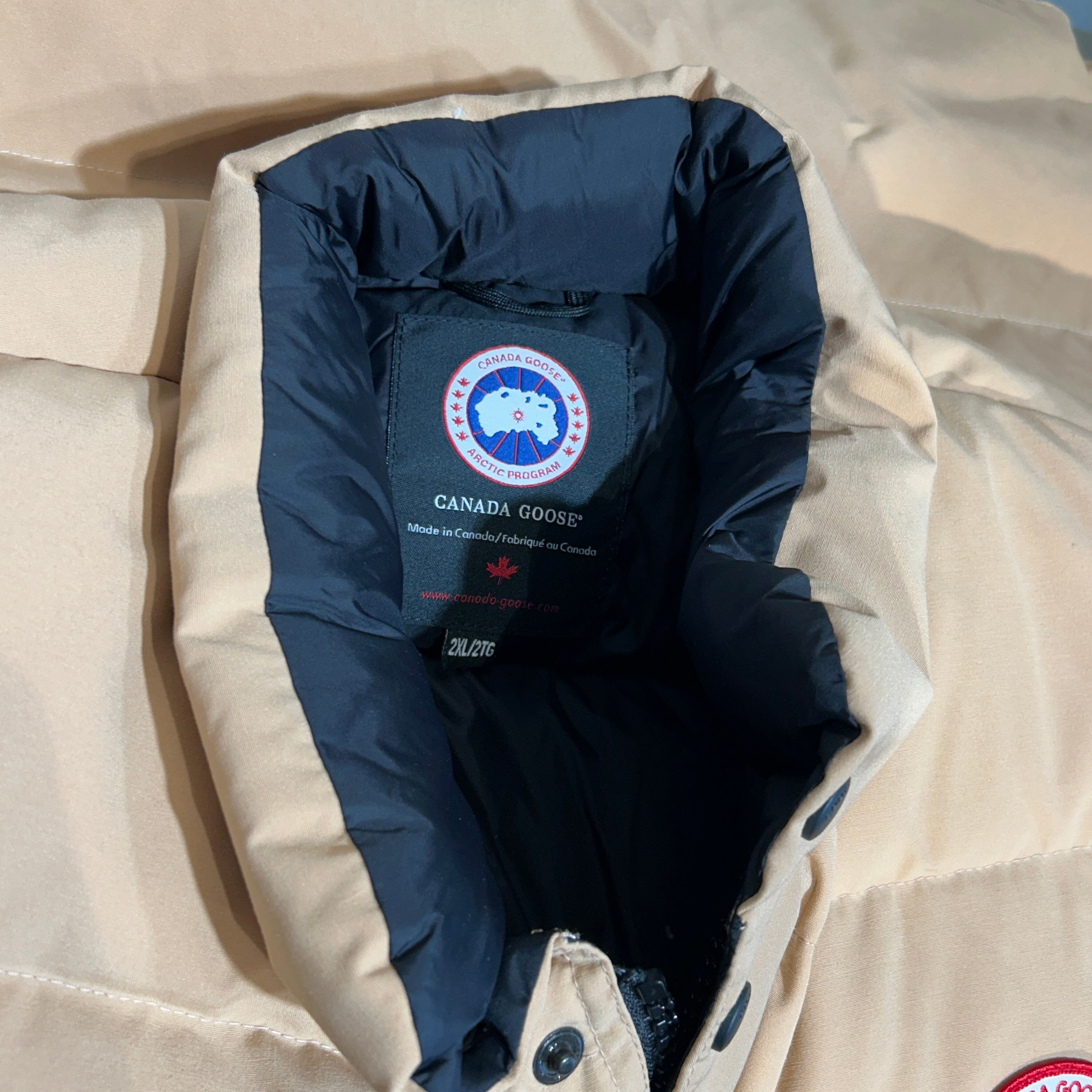 CANADA GOOSE/Puffer Vest/XXL/Polyester/BRW/ view 3