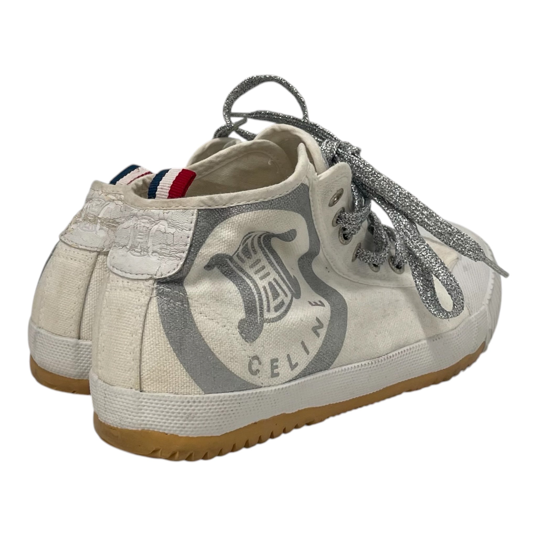 CELINE/Low-Sneakers/Cotton/Multicolor view 2