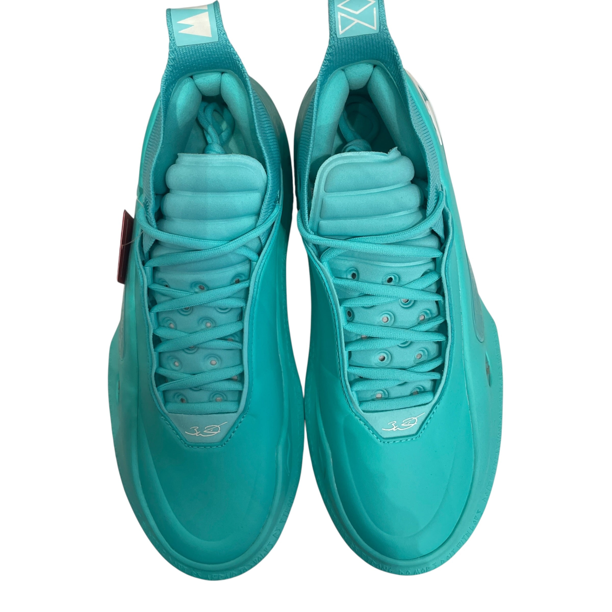 LI-NING/Low-Sneakers/US 8.5/Nylon/GRN/TURQUOISE WAY OF WADE view 3