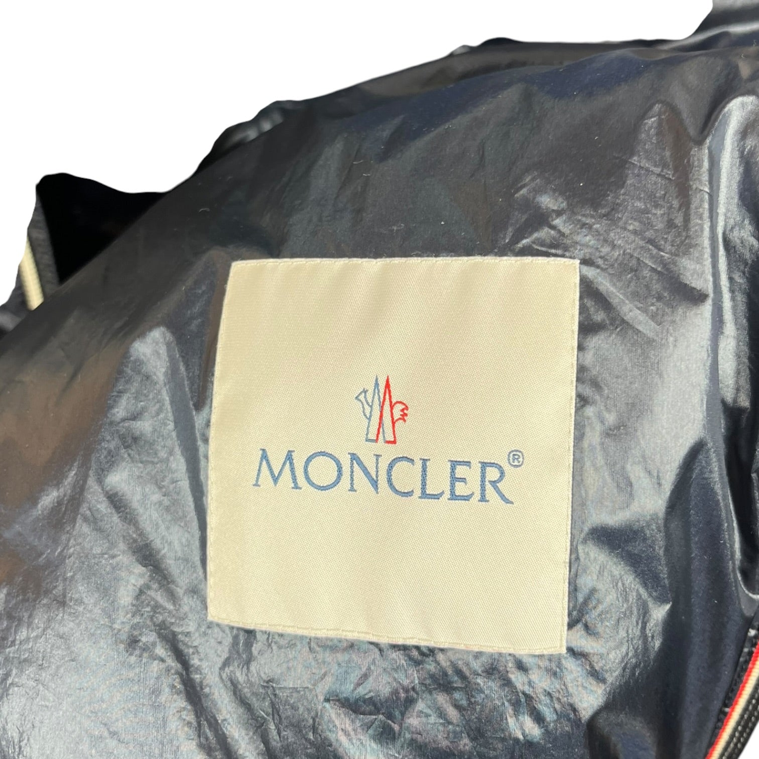 MONCLER/Puffer Jkt/3/Nylon/NVY/Down Puffer view 3