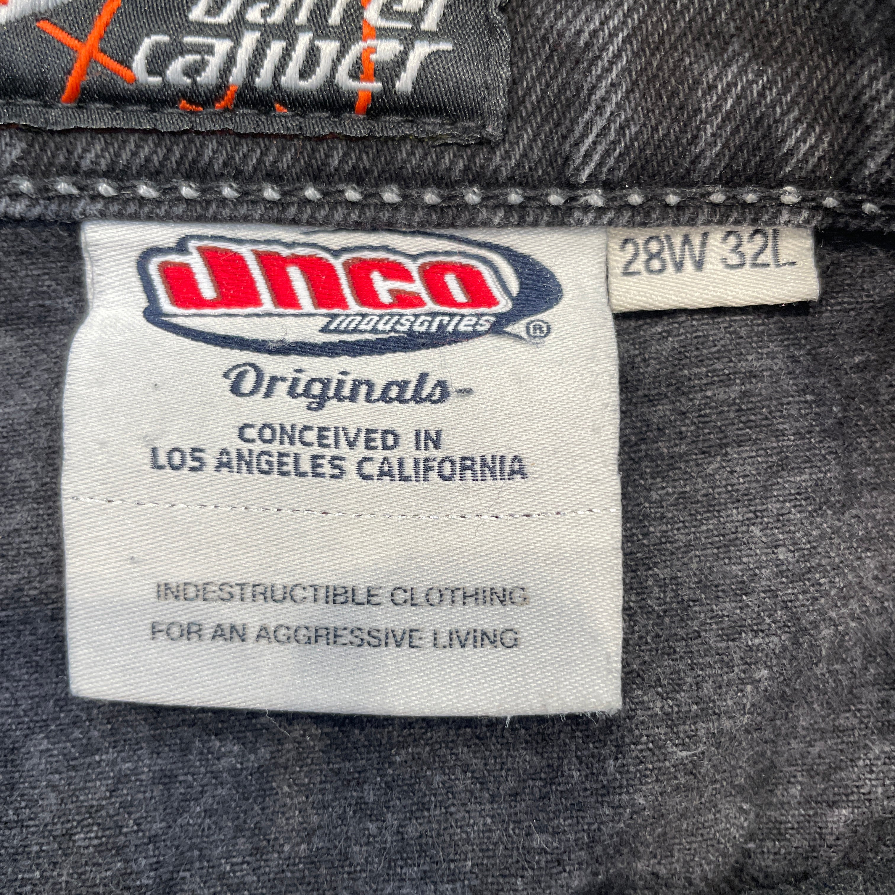 JNCO/Straight Pants/28/Cotton/BLK/ view 4