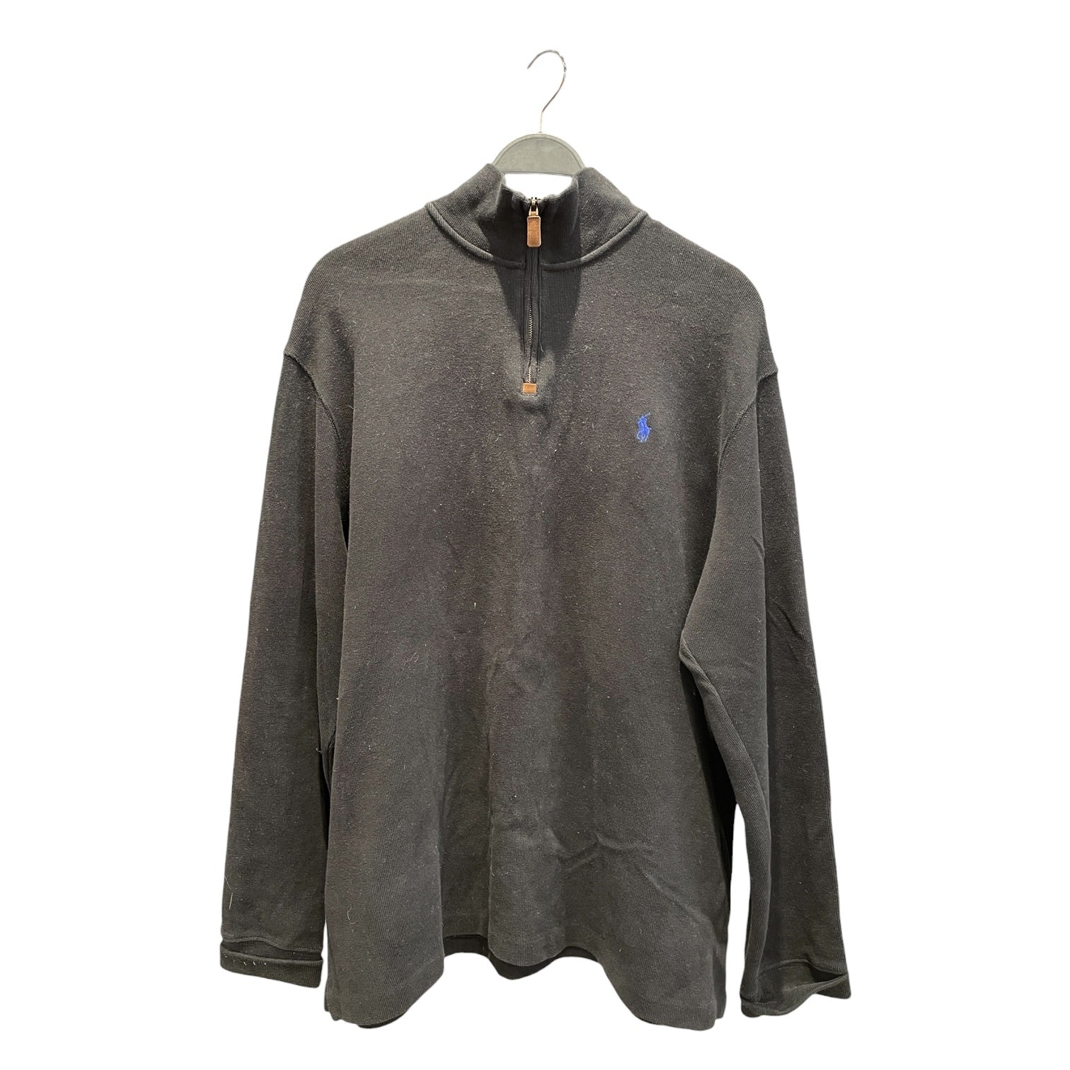 POLO RALPH LAUREN/Track Jkt/XL/Cotton/BLK/BLUE PONY view 1