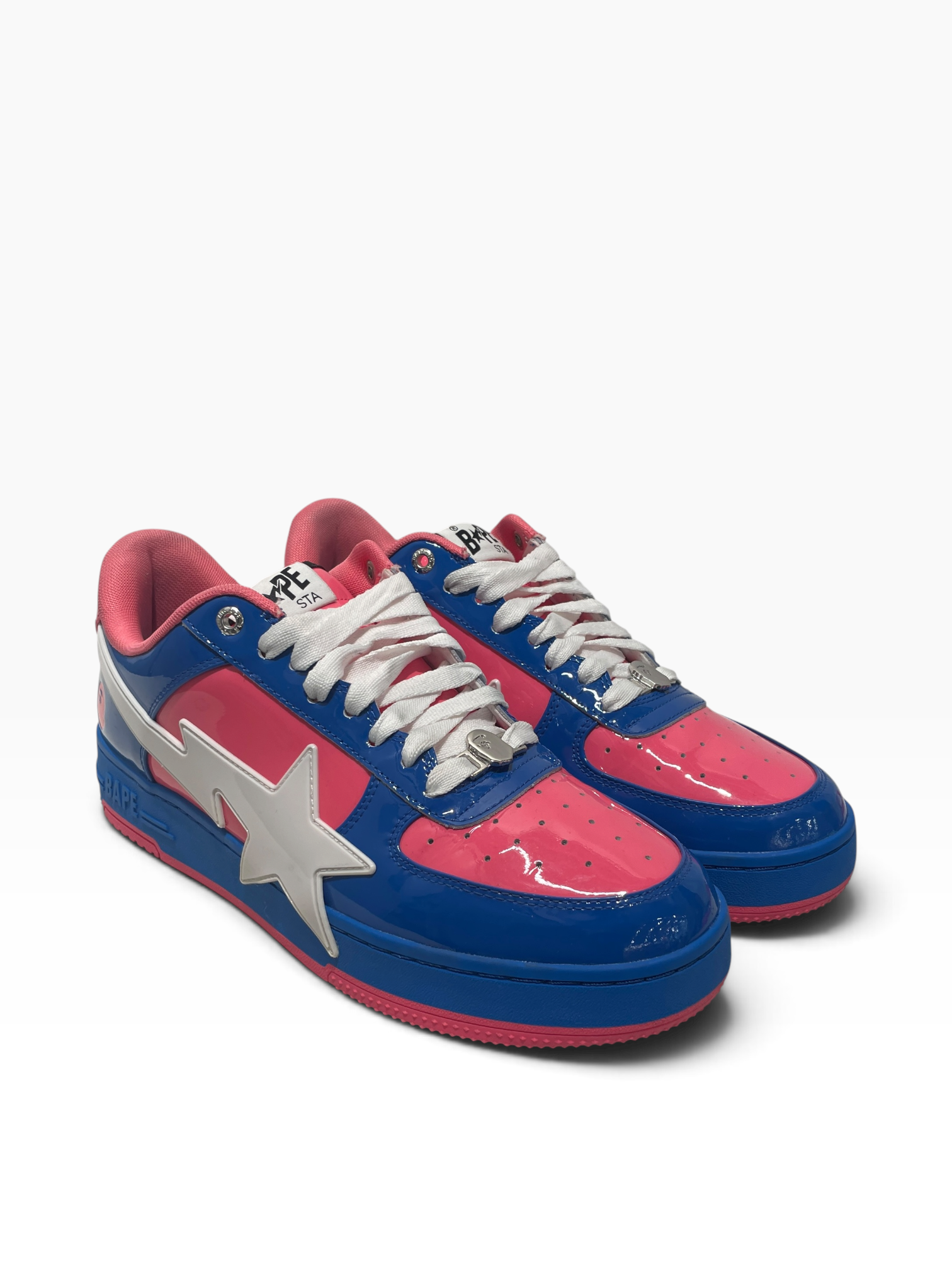 BAPE STA!/Low-Sneakers/US 11/Acrylic/PNK/ view 1