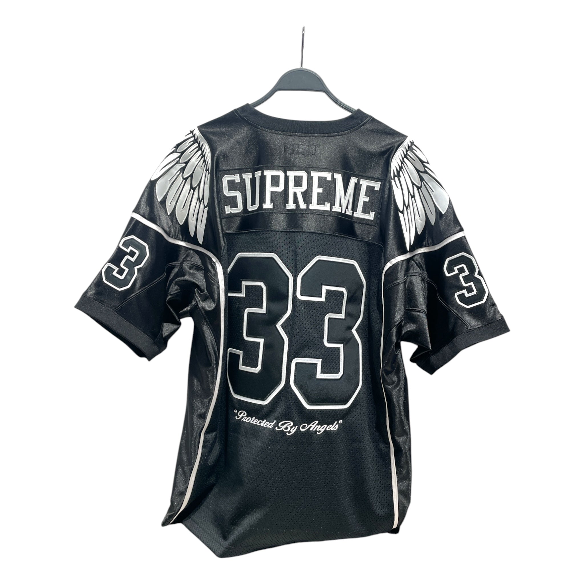 Supreme/T-Shirt/L/BLK/Graphic/wings jersey view 2