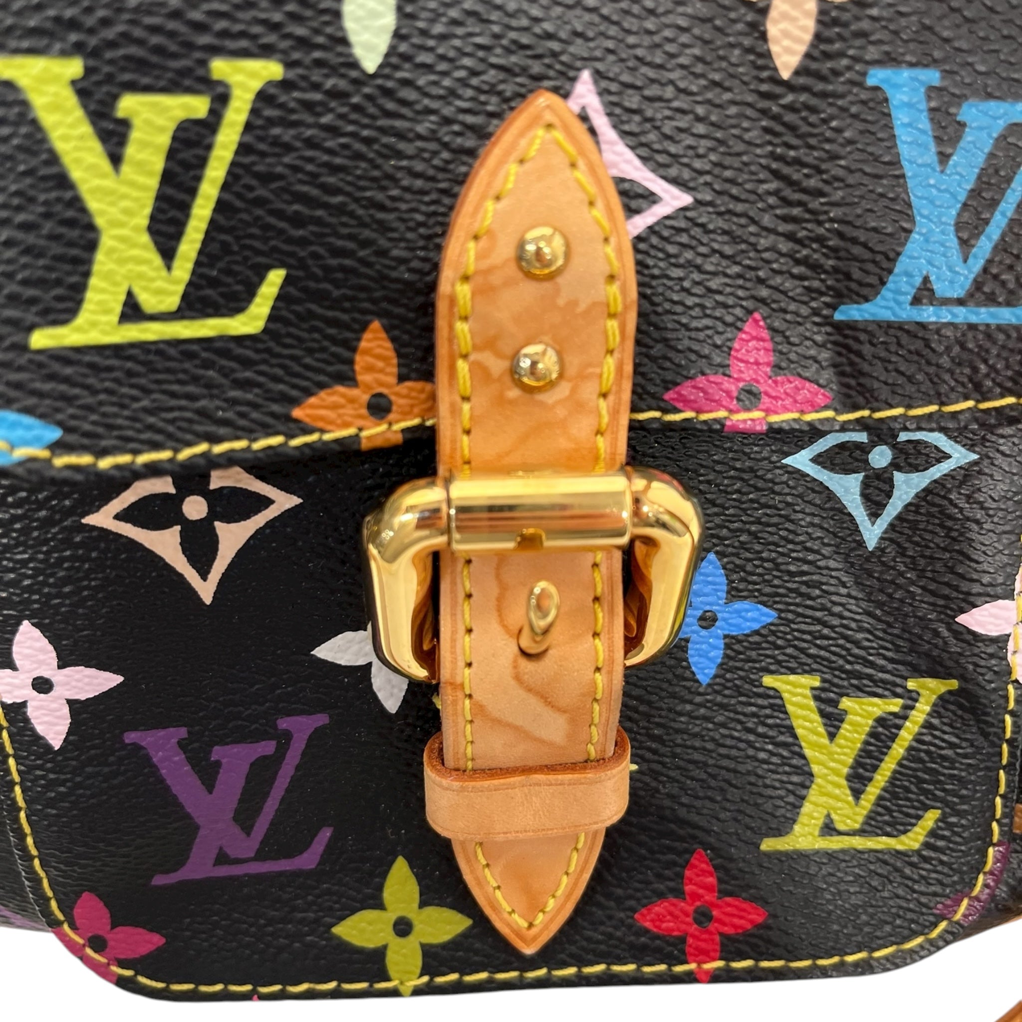 LOUIS VUITTON/Bag/Monogram/Leather/MLT/Multicolor Monogram Lodge Bag view 11
