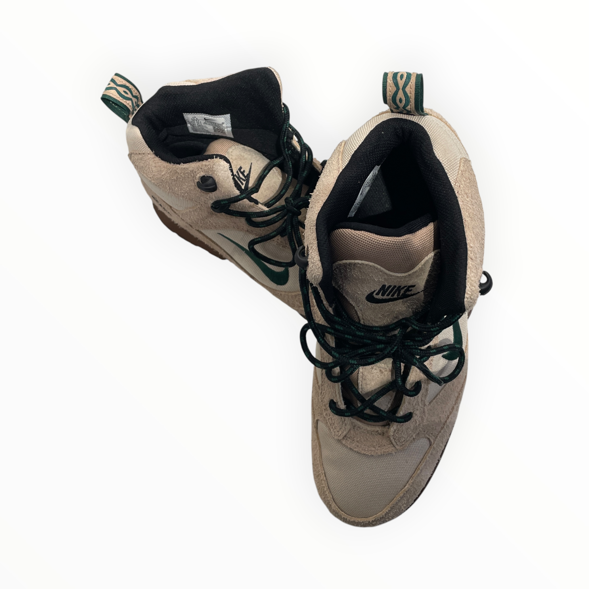 NIKE ACG/Trekking Boots/US 10.5/Suede/BEG/TOR MID BOOT view 4