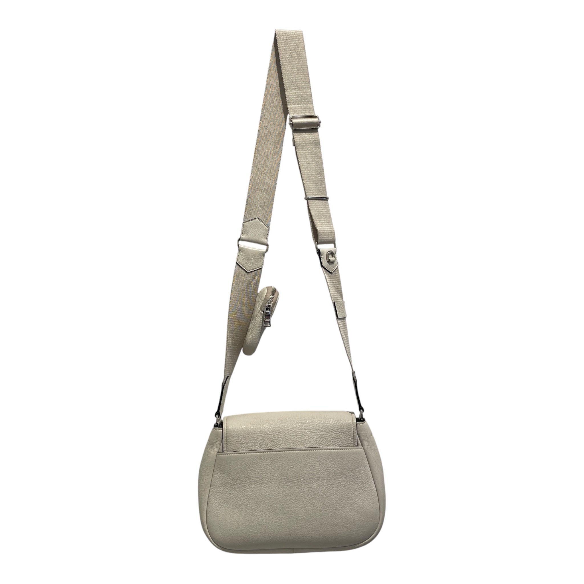 PRADA/Cross Body Bag/Leather/WHT/DAIANO view 2