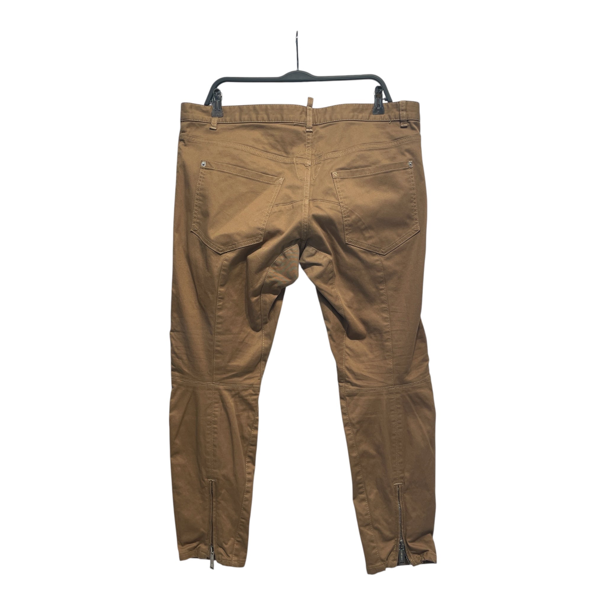 DSQUARED2/Skinny Pants/52/Cotton/CML/Low-rise/ view 2