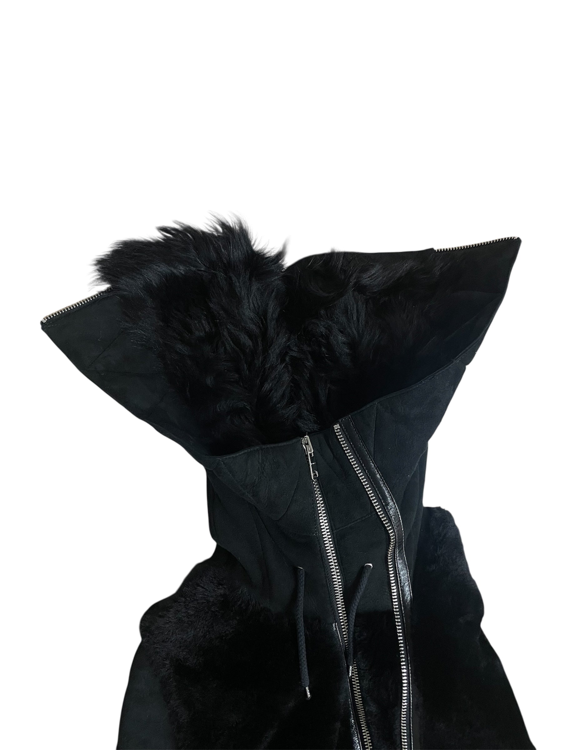 ALLSAINTS/Coat/XS/Sheepskin/BLK/STATE LUX PARKA view 5
