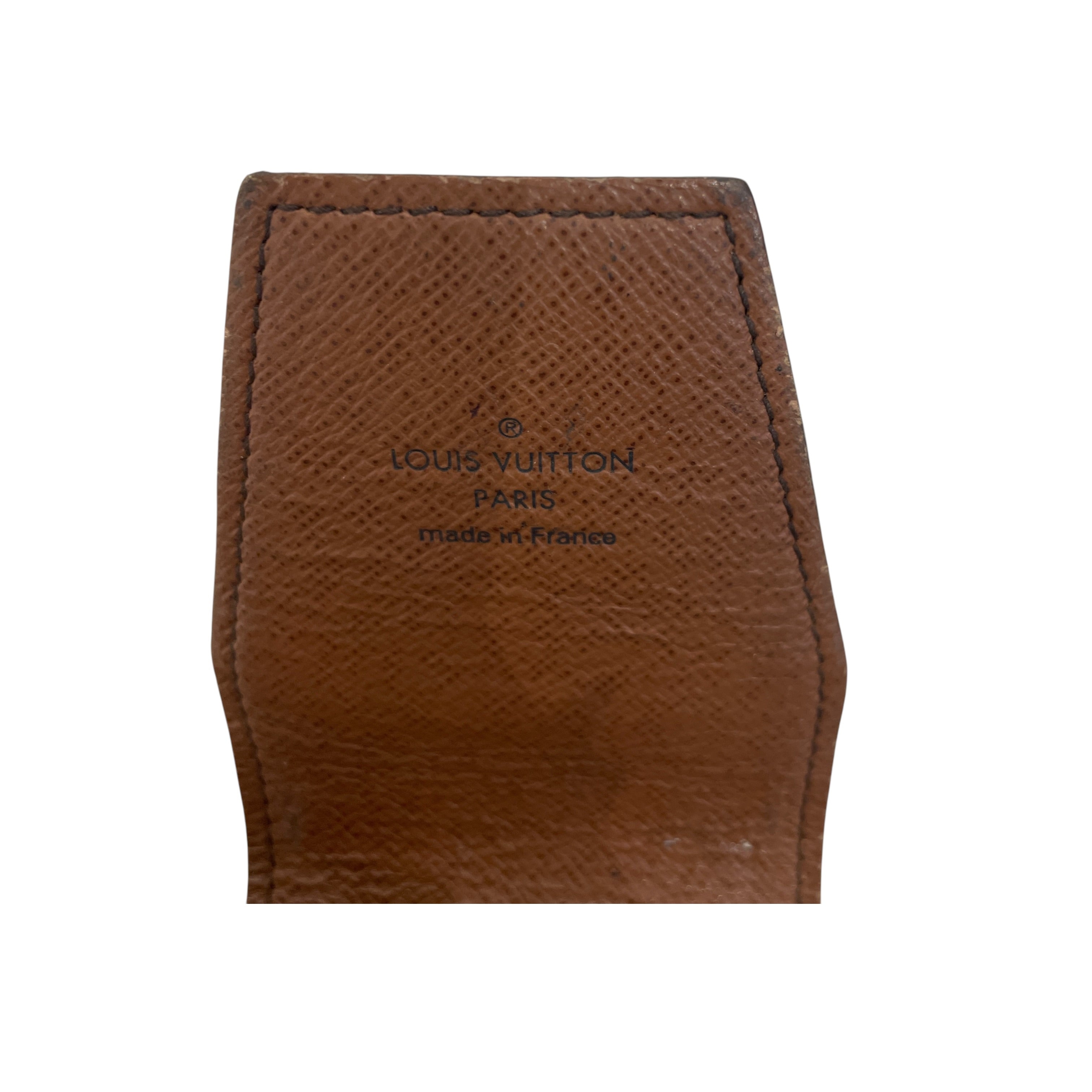 LOUIS VUITTON/Accessories/Monogram/Leather/BRW/M's/cig holder view 4