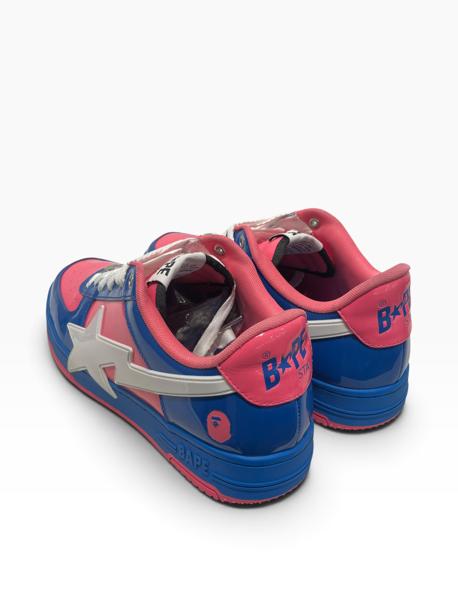 BAPE STA!/Low-Sneakers/US 11/Acrylic/PNK/ view 2