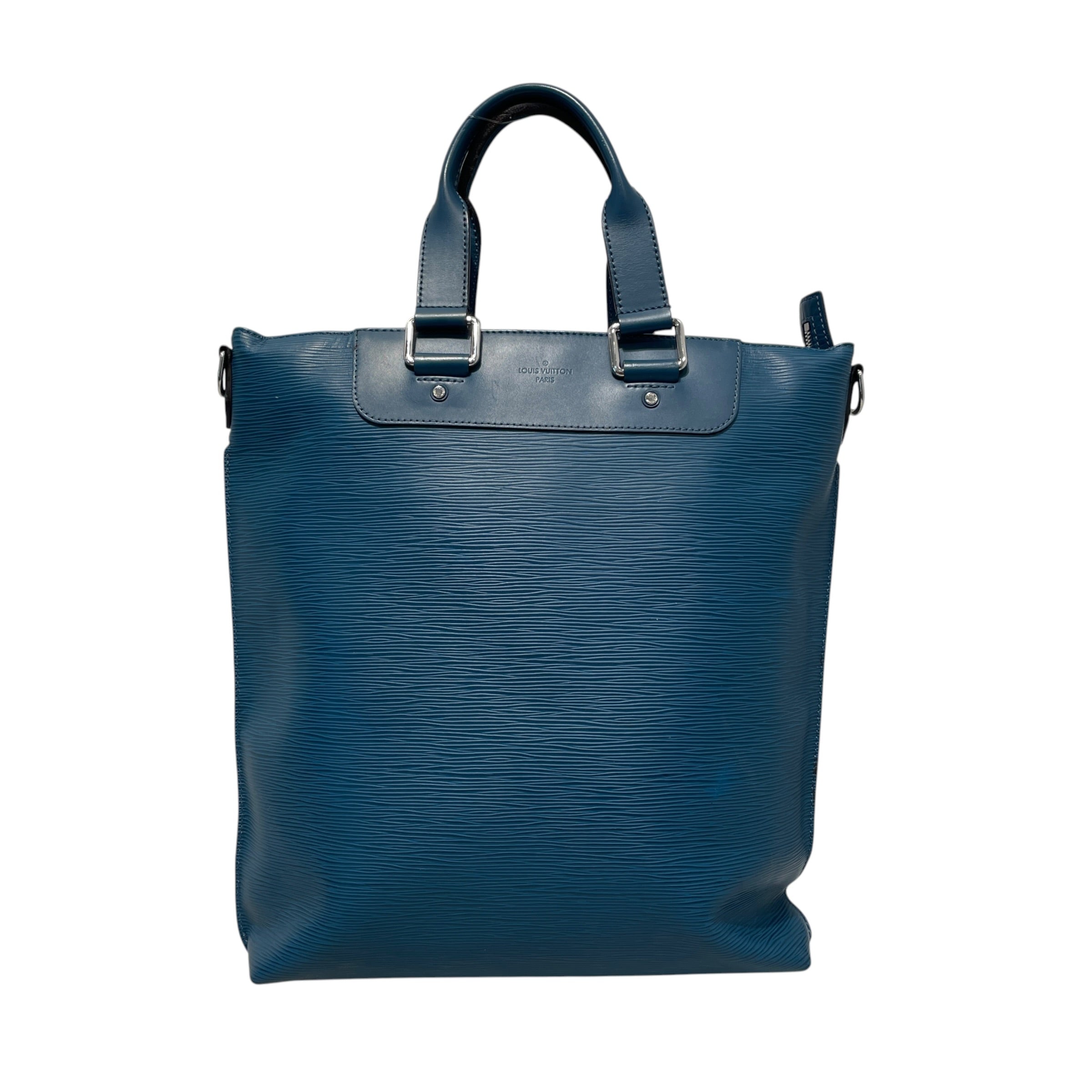 LOUIS VUITTON/Tote Bag/Leather/BLU/Epi Cabas Sac Jour Tote Bag view 1