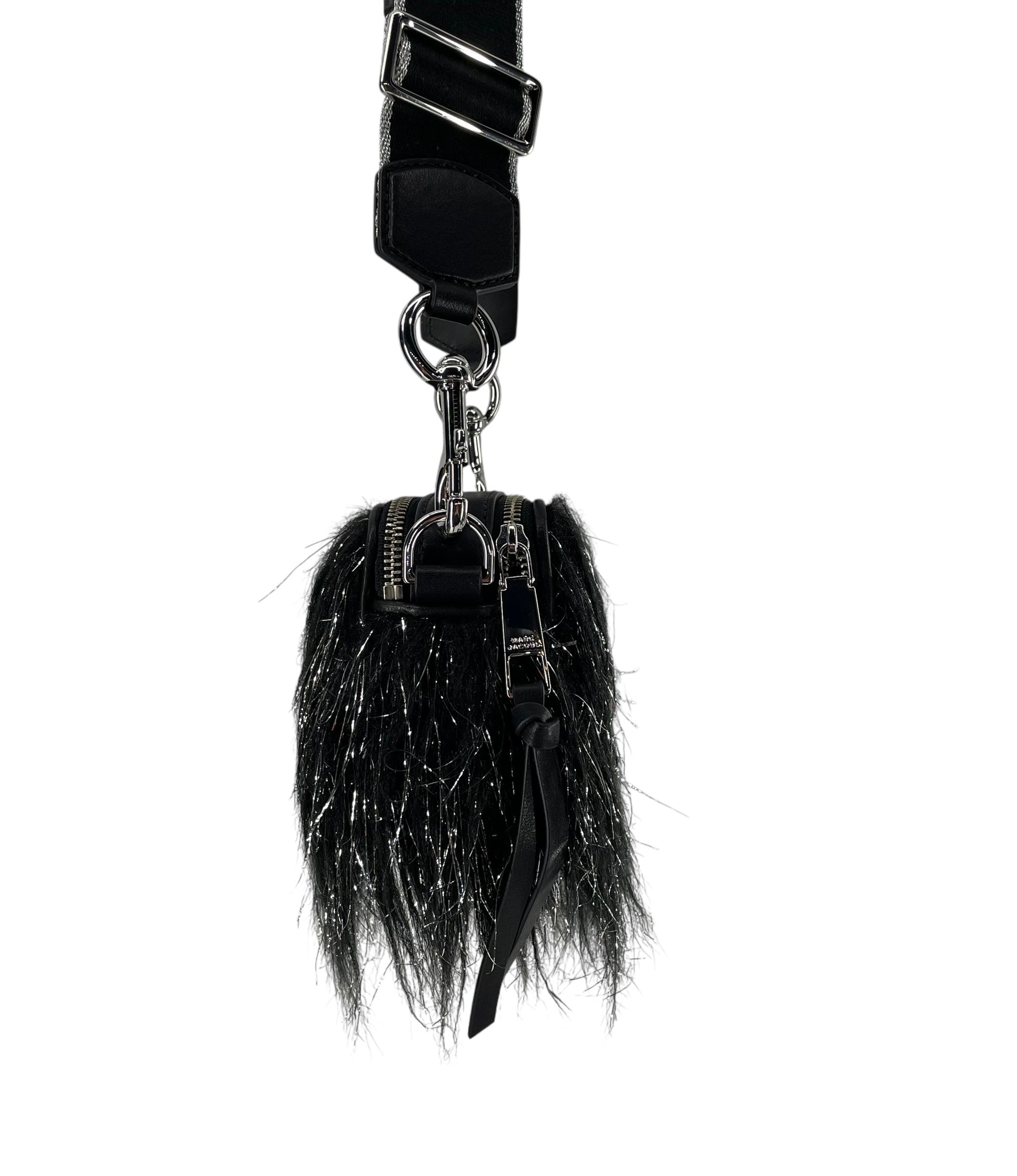 MARC JACOBS/Bag/Wool/BLK/FUZZY SILVER C view 3