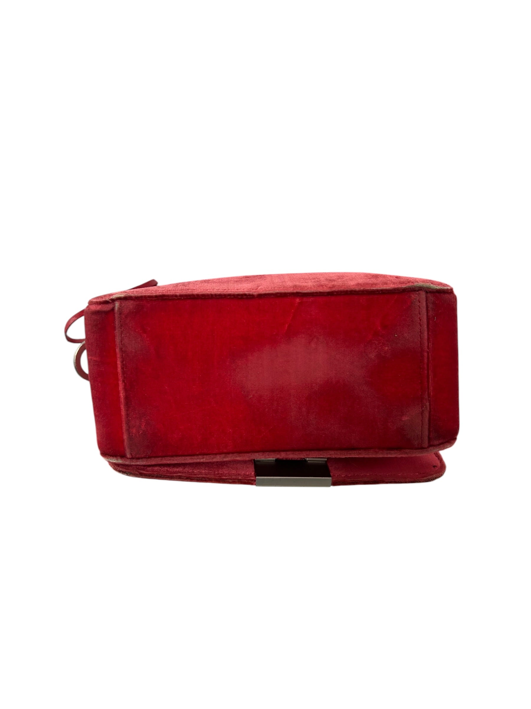 OFF-WHITE/Bag/Cotton/RED/VELVET, YELLOW STRAP view 4