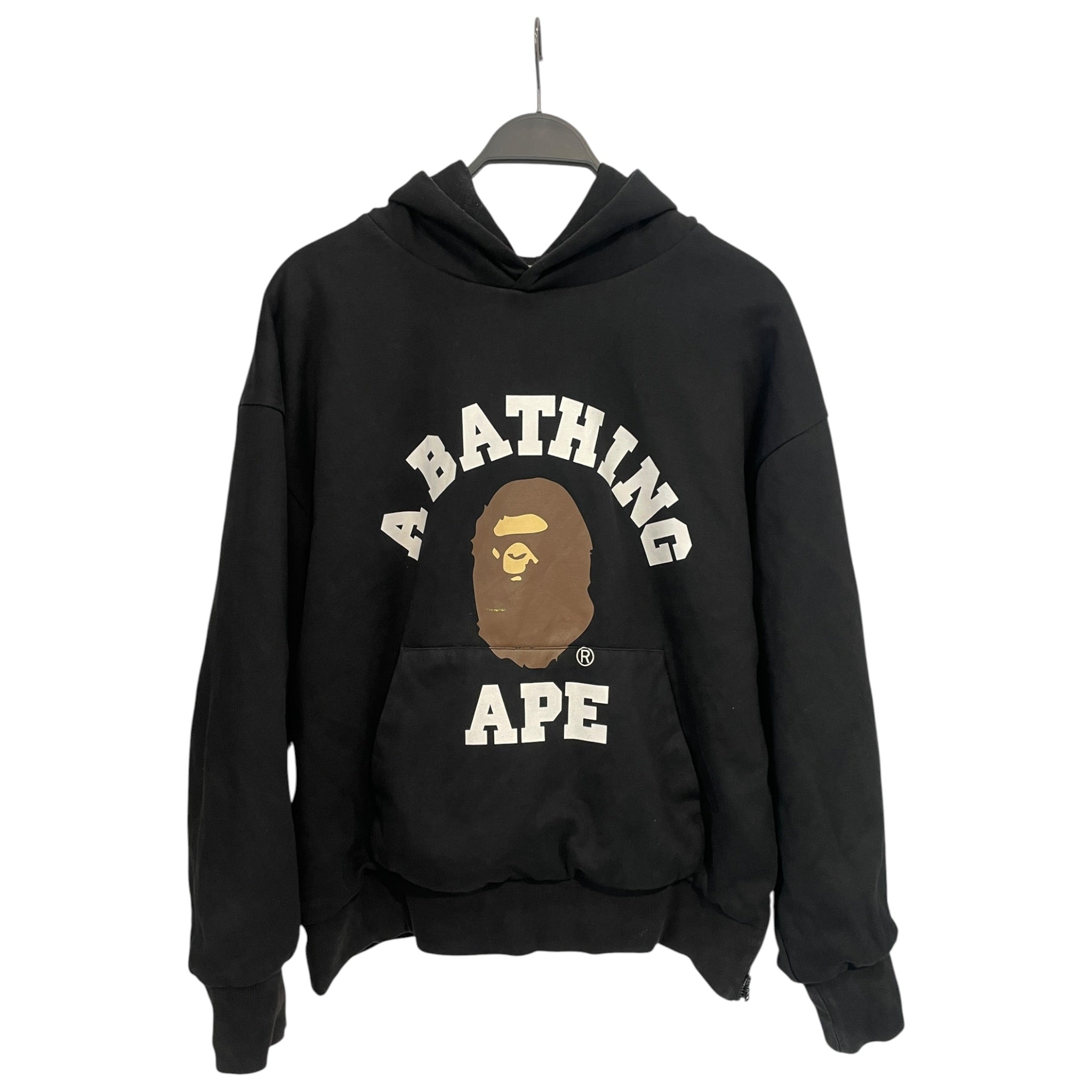 A BATHING APE/Hoodie/L/Graphic/Cotton/BLK/ view 1