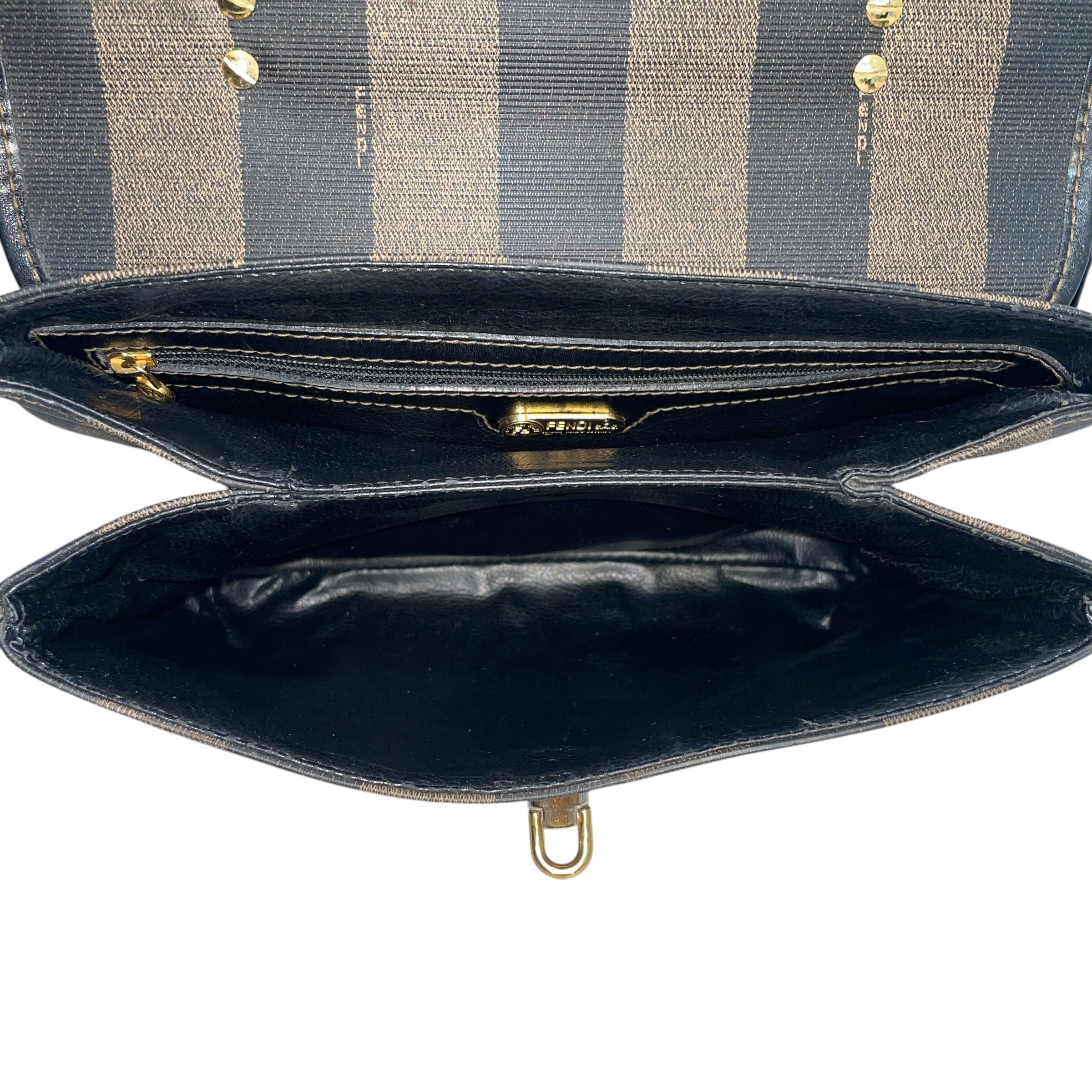 FENDI/Bag/Stripe/Leather/MLT/Pquin Top handle bag view 4