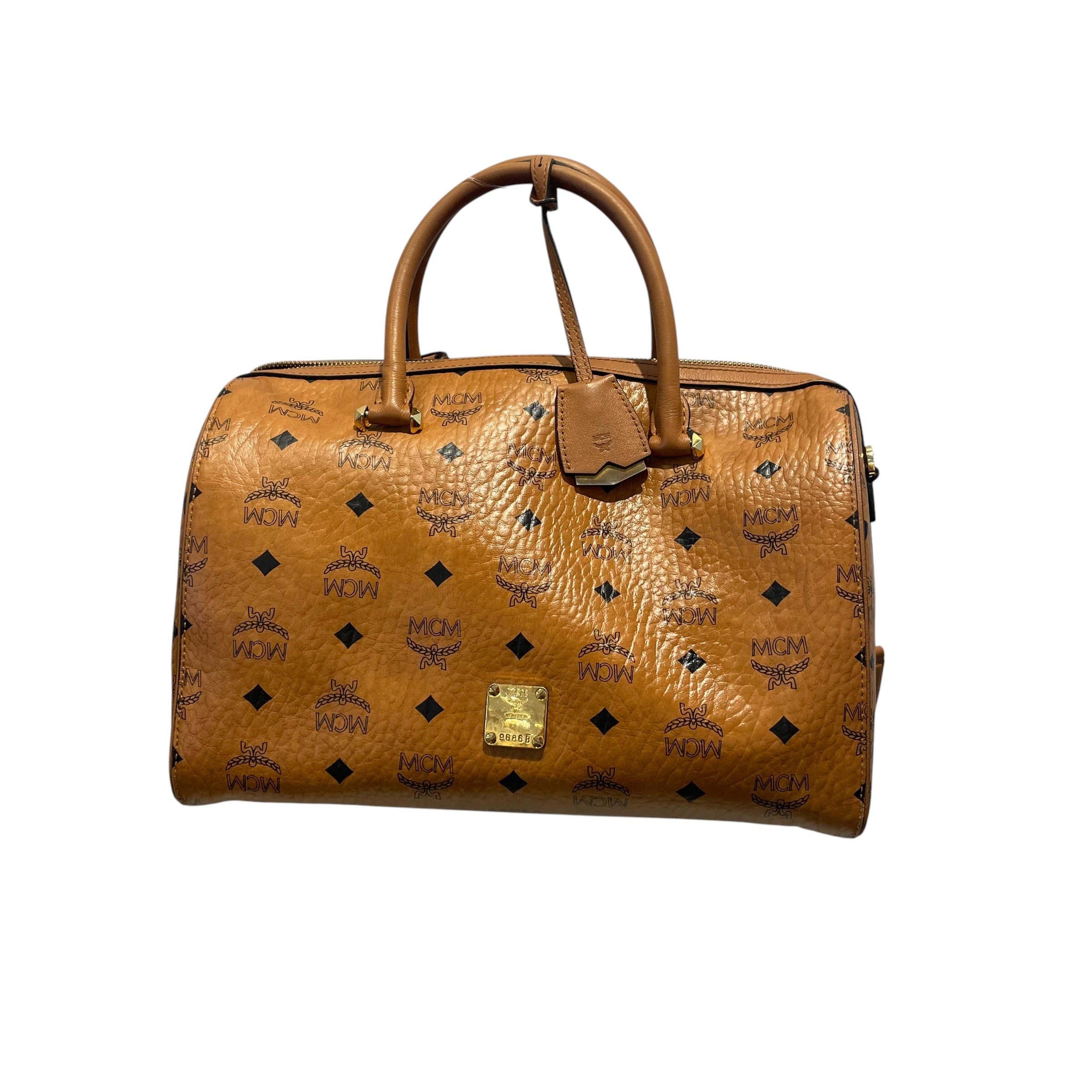 MCM/Bag/Monogram/Leather/ORN/Boston canvas – 2nd STREET USA
