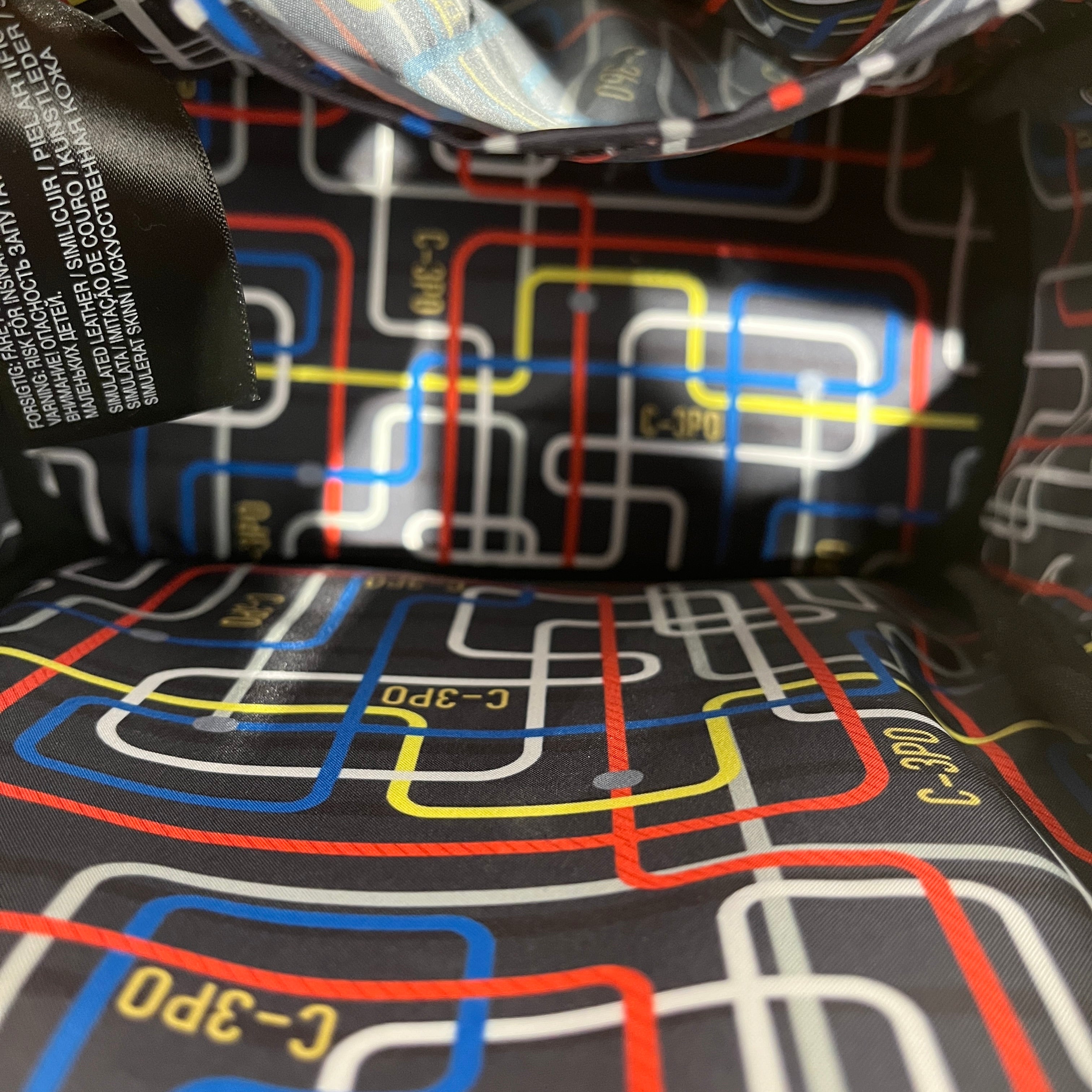 Loungefly/Backpack/MLT/starwars- gold robot view 5
