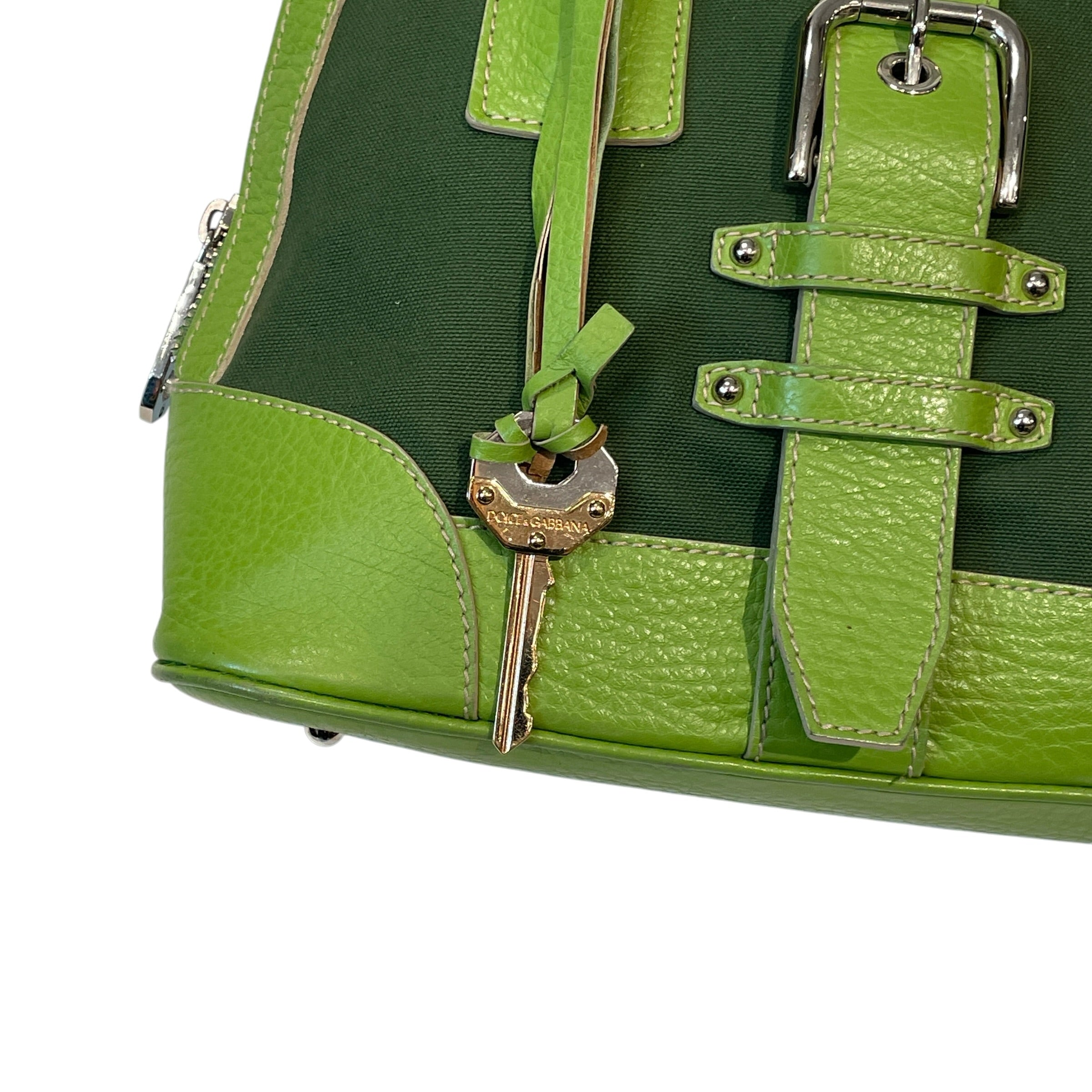 DOLCE&GABBANA/Hand Bag/Leather/GRN/Y2K TOP HANDLE / KEY HARDWARE view 4