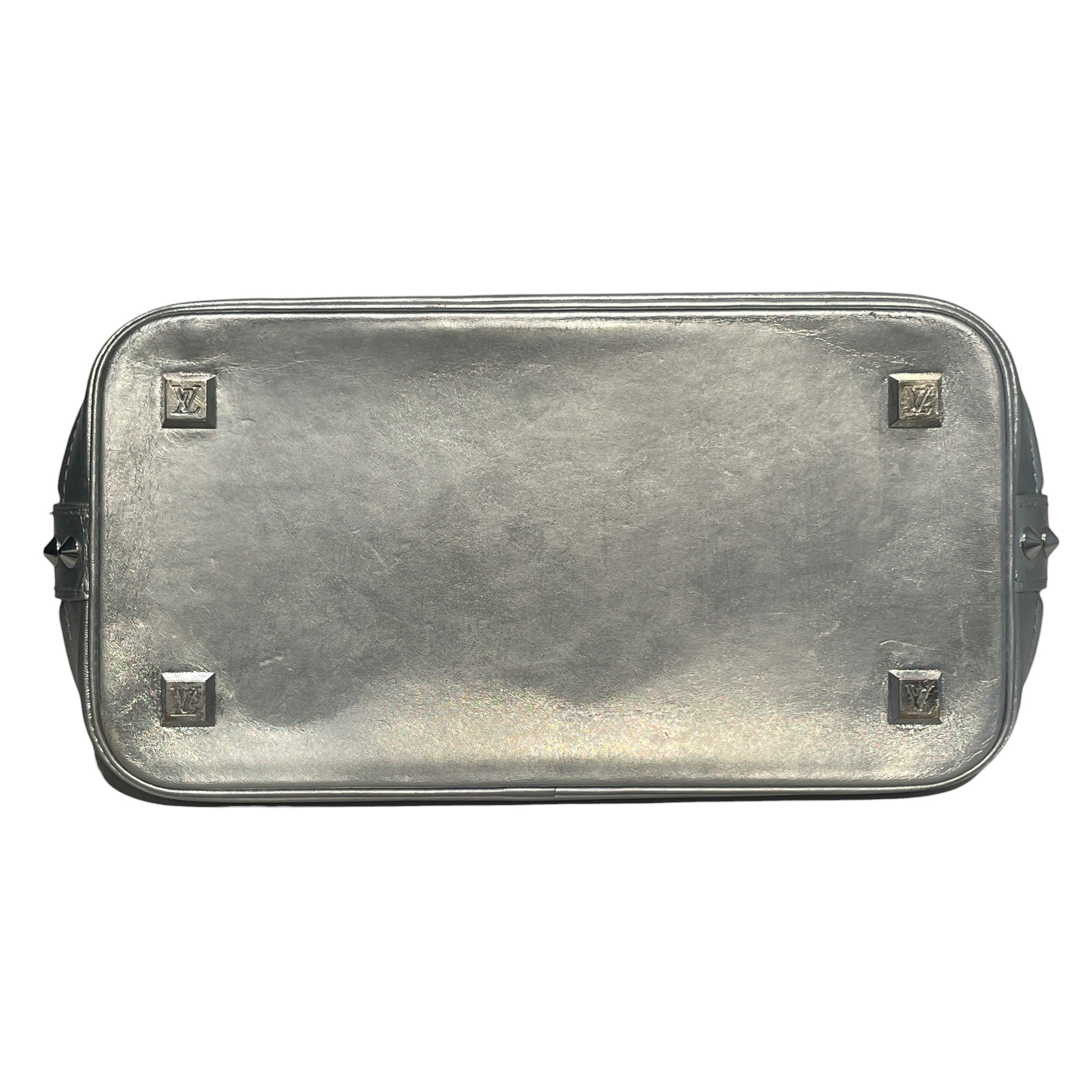 LOUIS VUITTON/Hand Bag/Leather/SLV/Suhali Lockit PM view 3