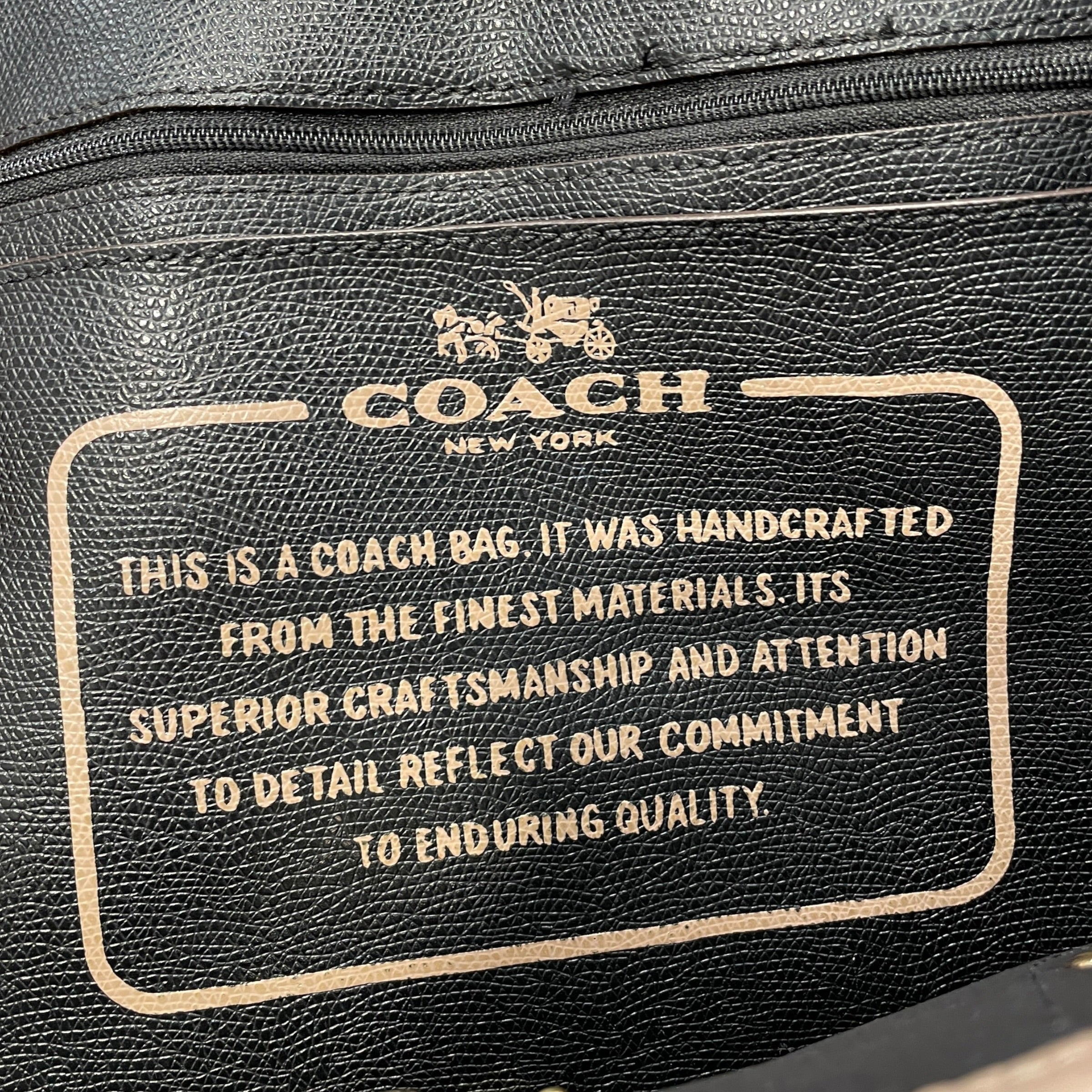 COACH/Tote Bag/Leather/BEG/City view 5