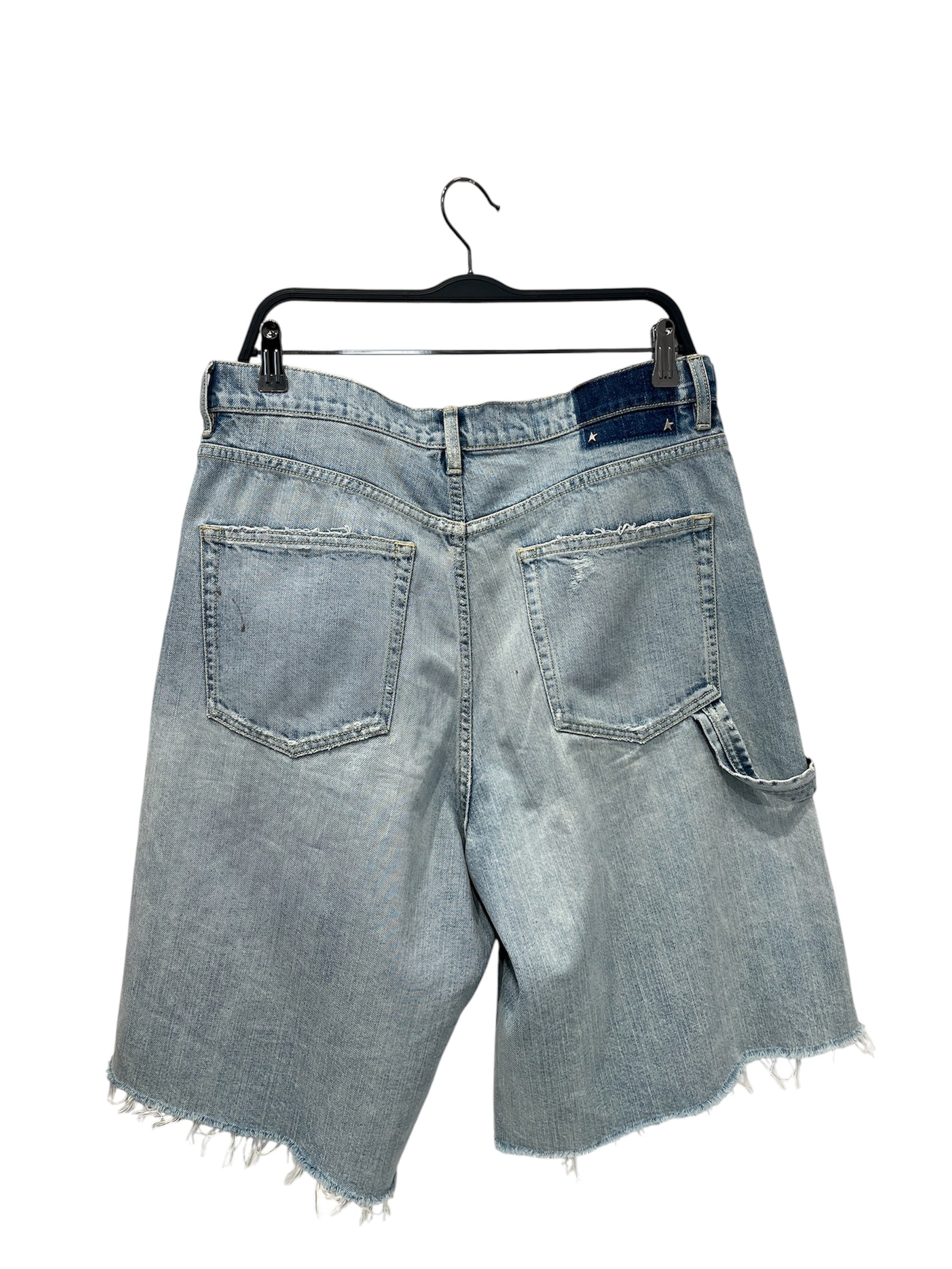 GOLDEN GOOSE/Shorts/32/Denim/BLU/BUTTONS ON BOTH SIDES view 2