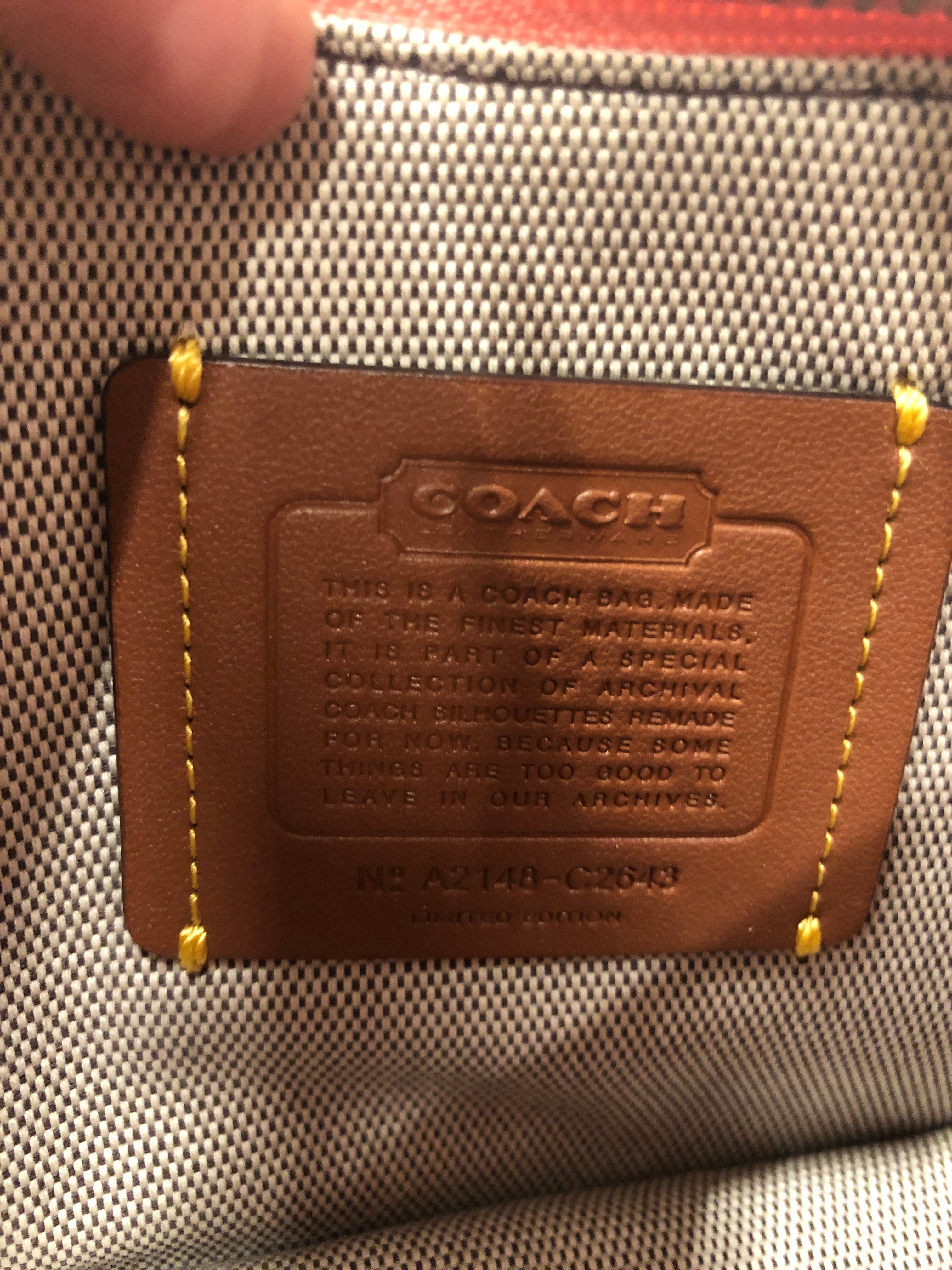 COACH/Hand Bag/Leather/PNK/SWINGER SHOULDER BAG view 5