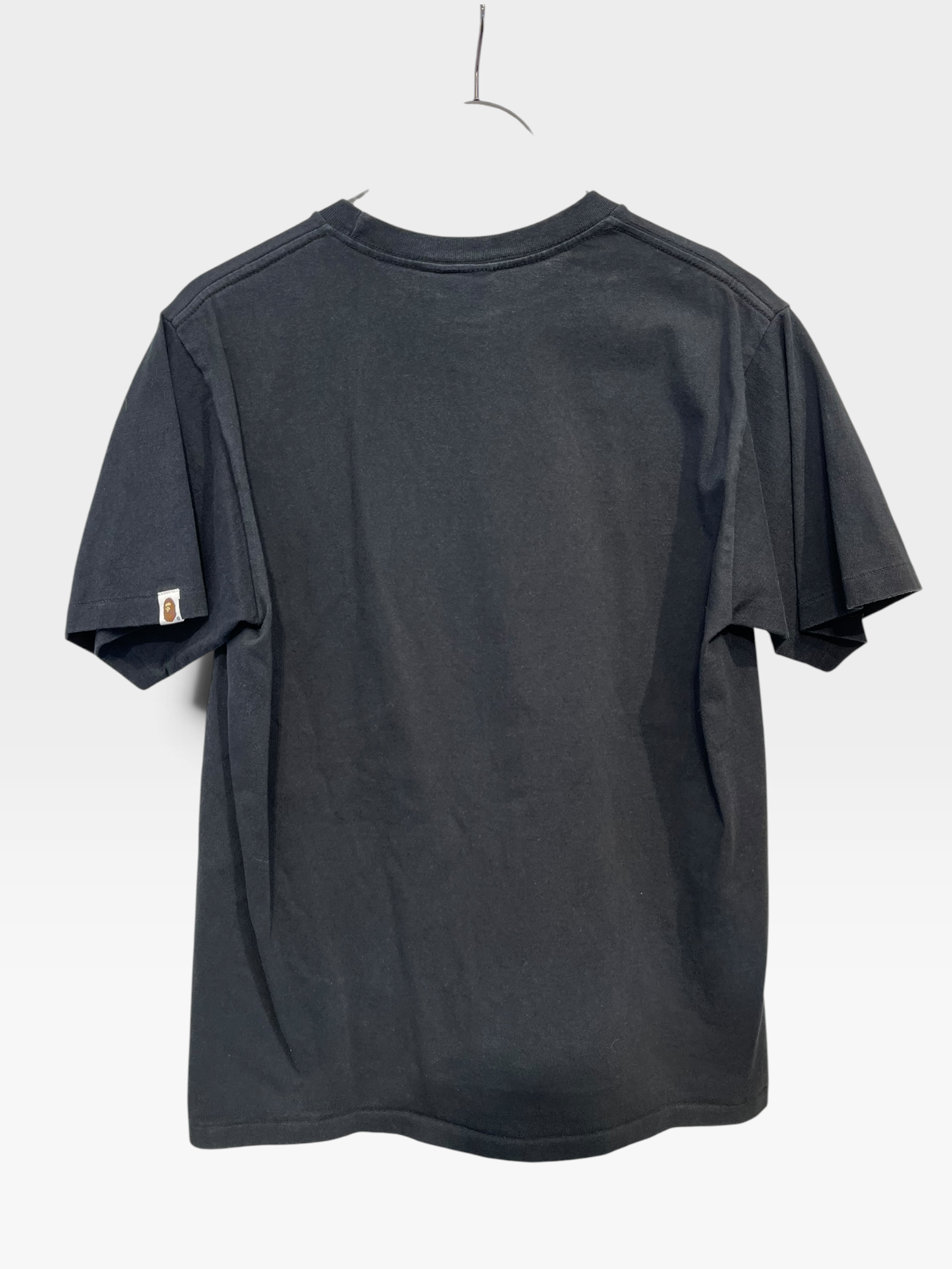 A BATHING APE/T-Shirt/M/Cotton/BLK/POINTER GO APE COLLEGE TEE view 2