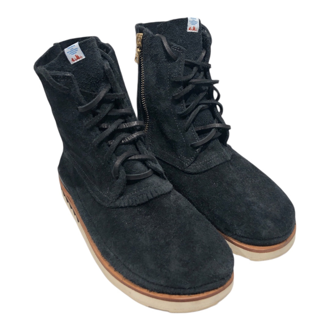 visvim/Boots/US 10/Suede/BLK/moc boots view 1