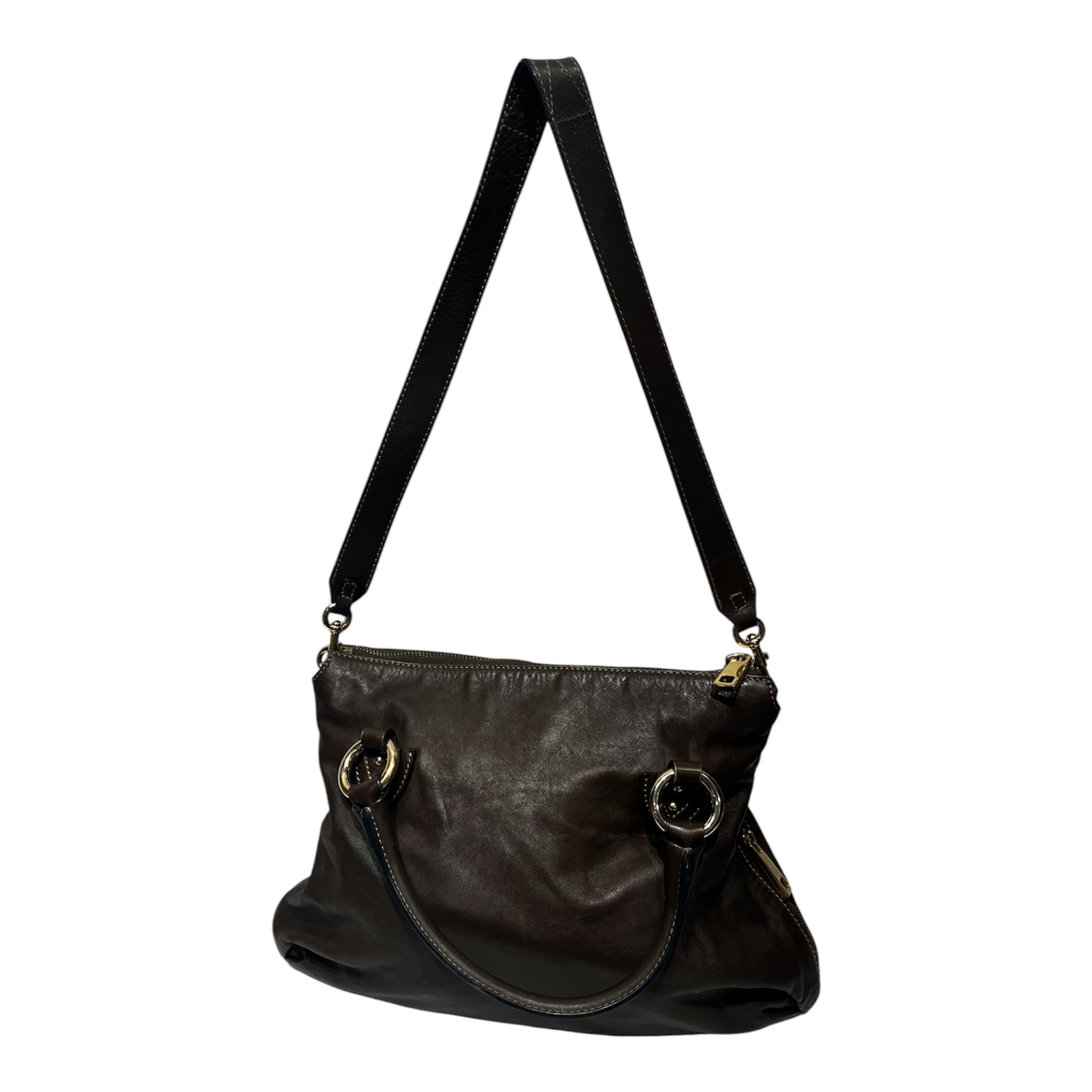 MARC JACOBS/Cross Body Bag/Leather/BRW/ view 2