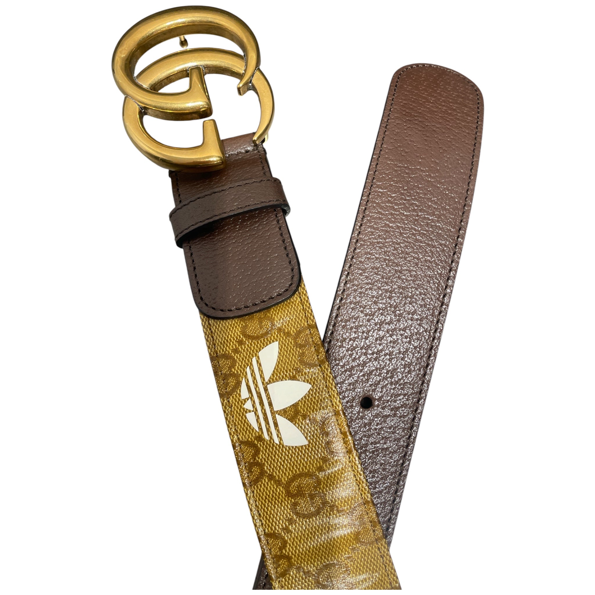 GUCCI/adidas/Belt/Monogram/CML/GG Marmont Belt view 2