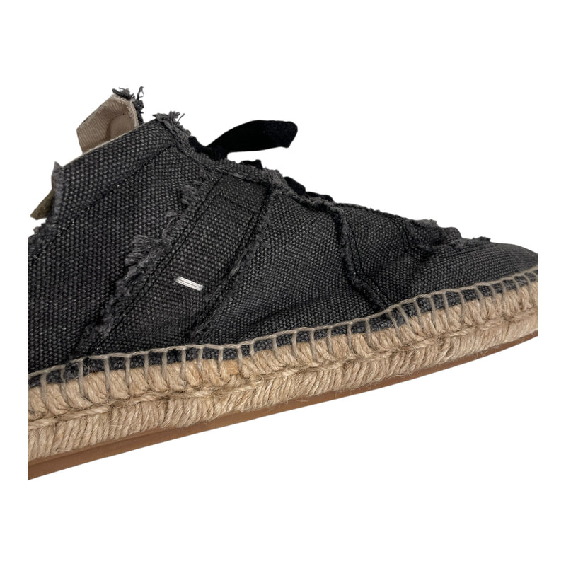 Maison Margiela/Espadrilles/EU 43/Cotton/GRY/U-Tip/REPLICA ESPADRILLES