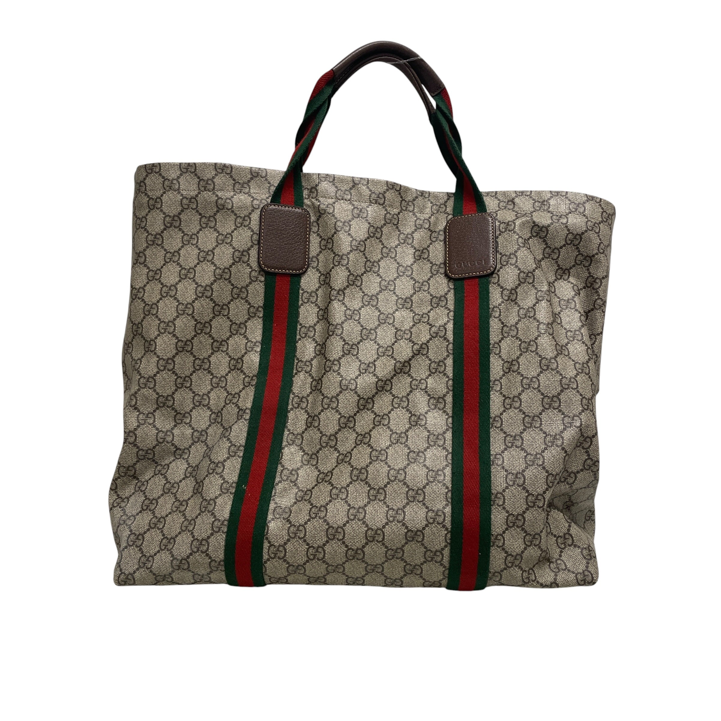 GUCCI/Tote Bag/Monogram/Leather/GRY/7CHW8XQ view 2
