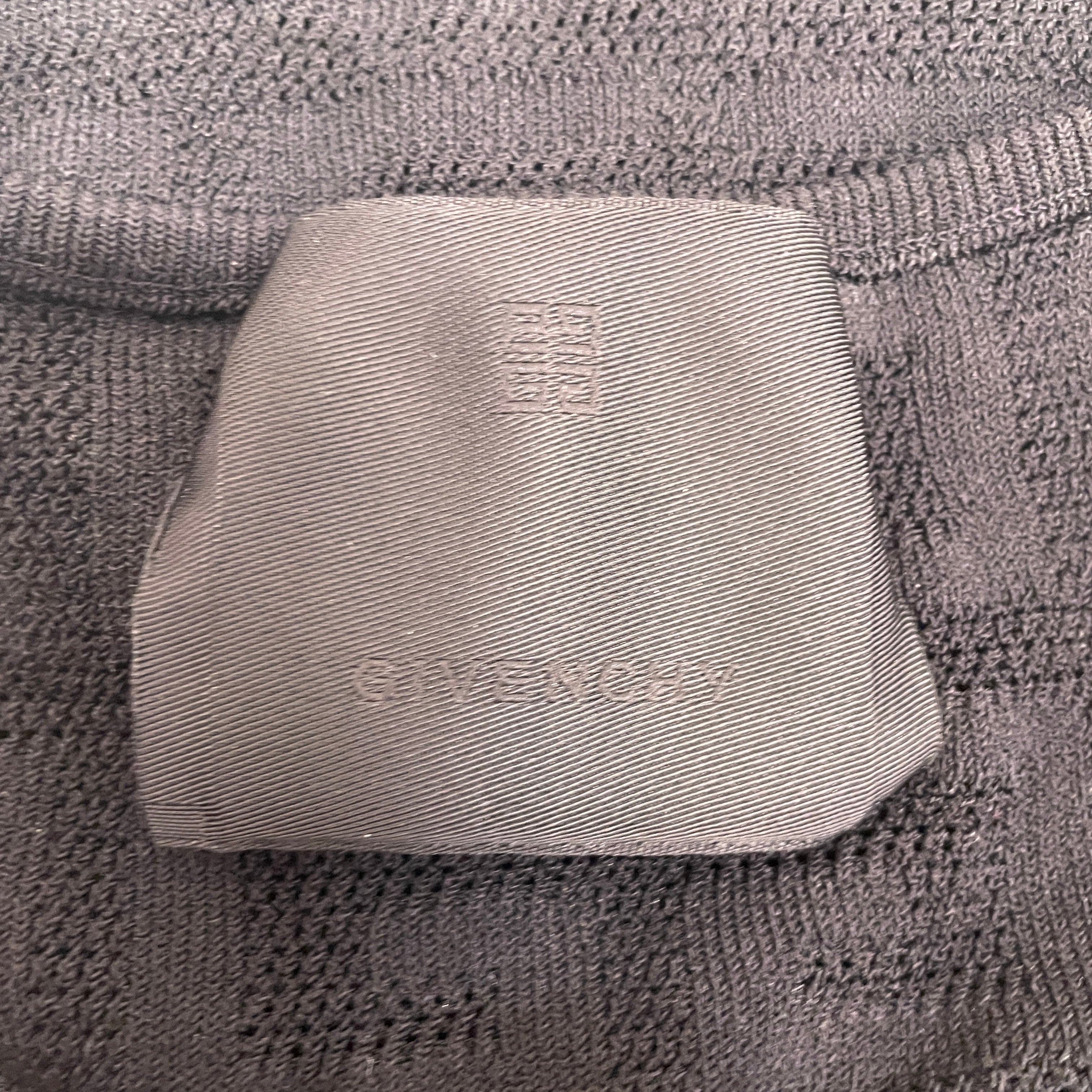 GIVENCHY/SL Blouse/M/Monogram/BLK/MESH VICOSE TANK TOP view 3