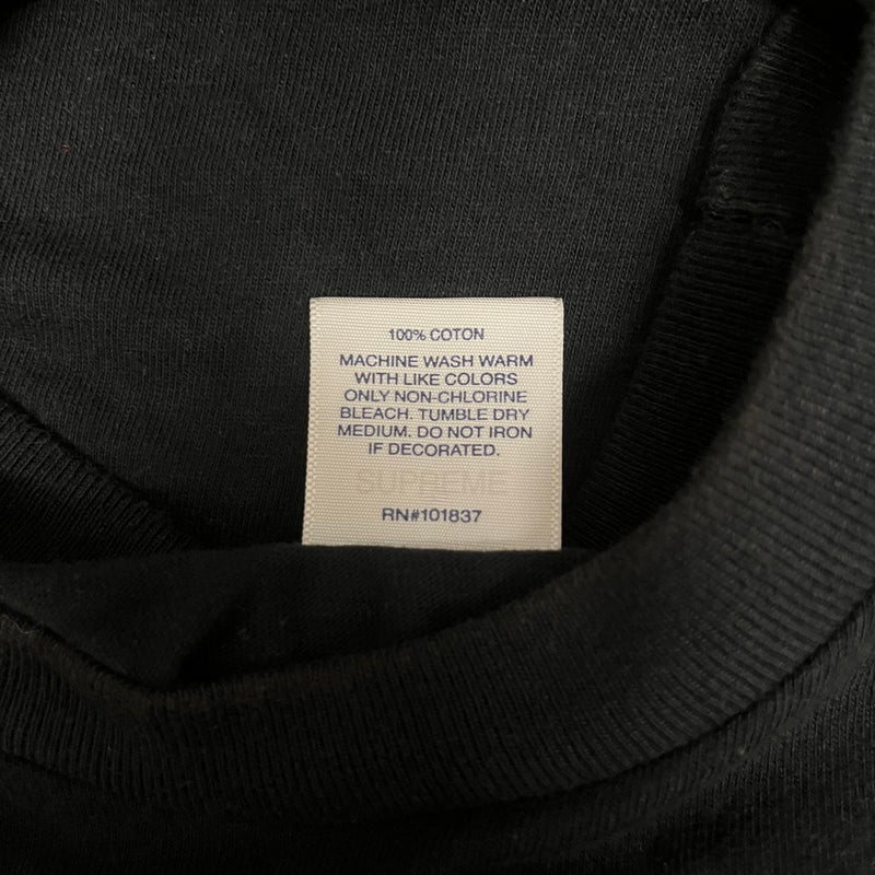 Supreme/T-Shirt/M/Cotton/BLK/Est 1994 New York Tee