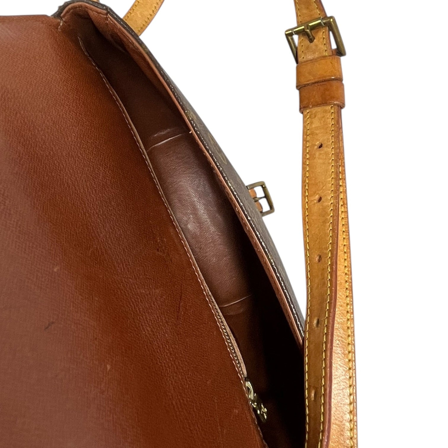 LOUIS VUITTON/Cross Body Bag/Monogram/Leather/BRW/Chantilly view 4